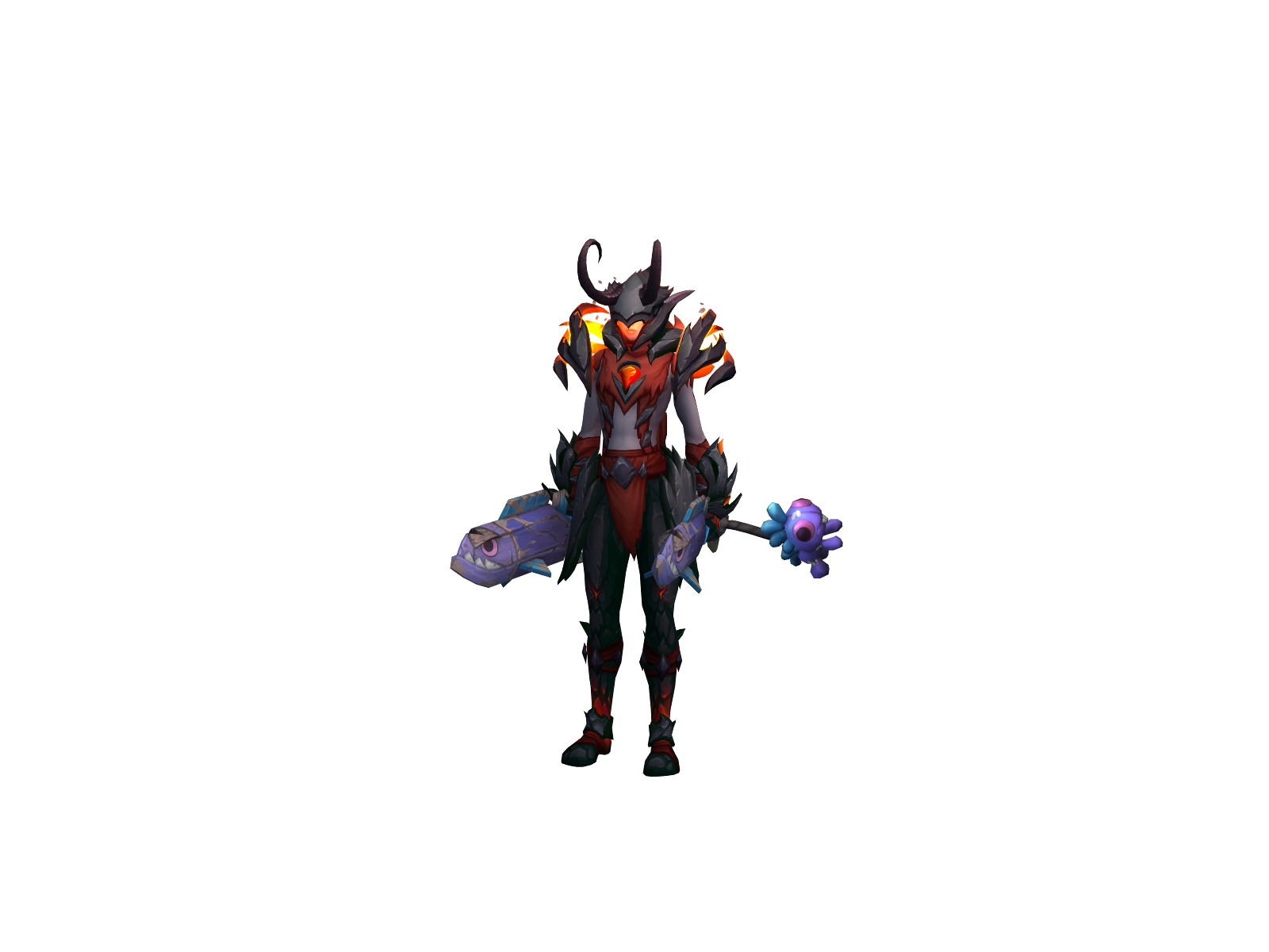 Melts 3D character render