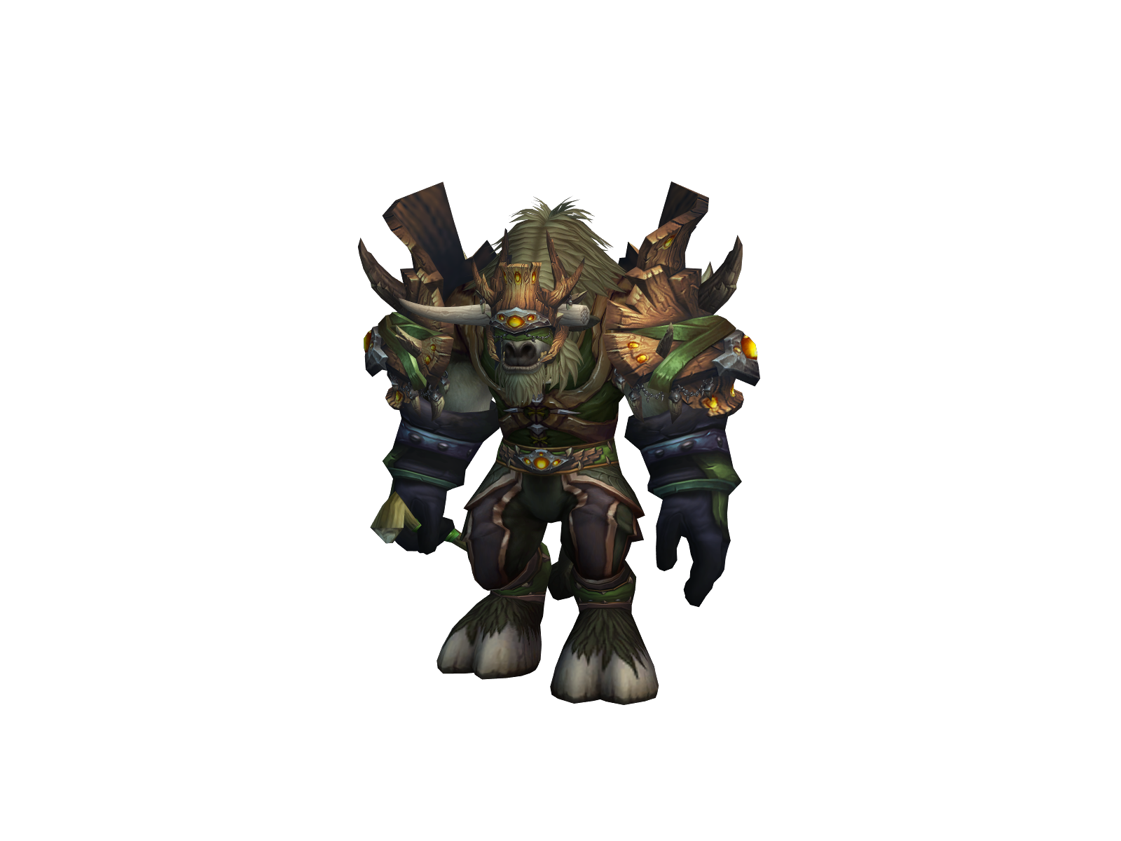 Grotk 3D character render