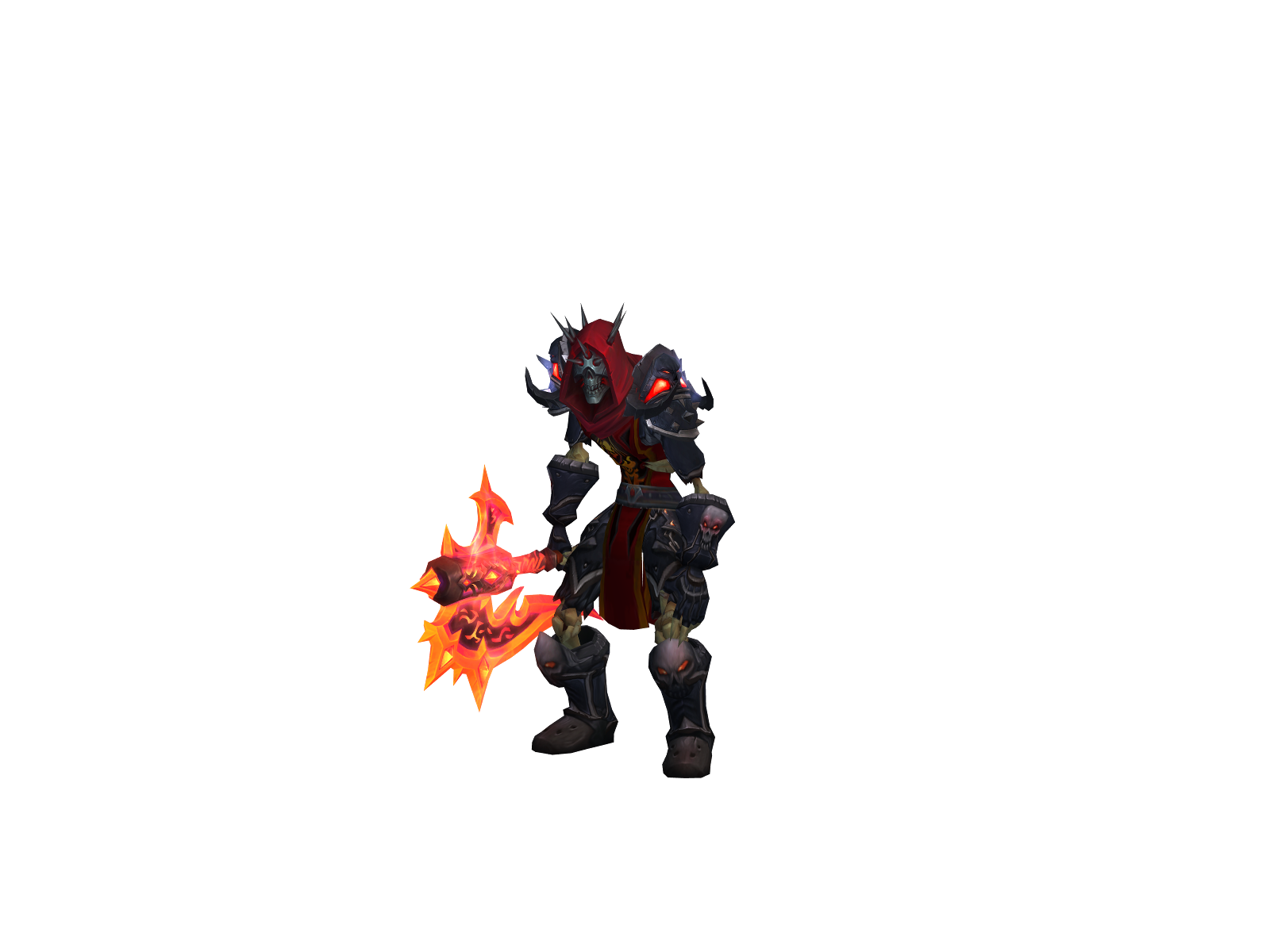 Buffknight 3D character render