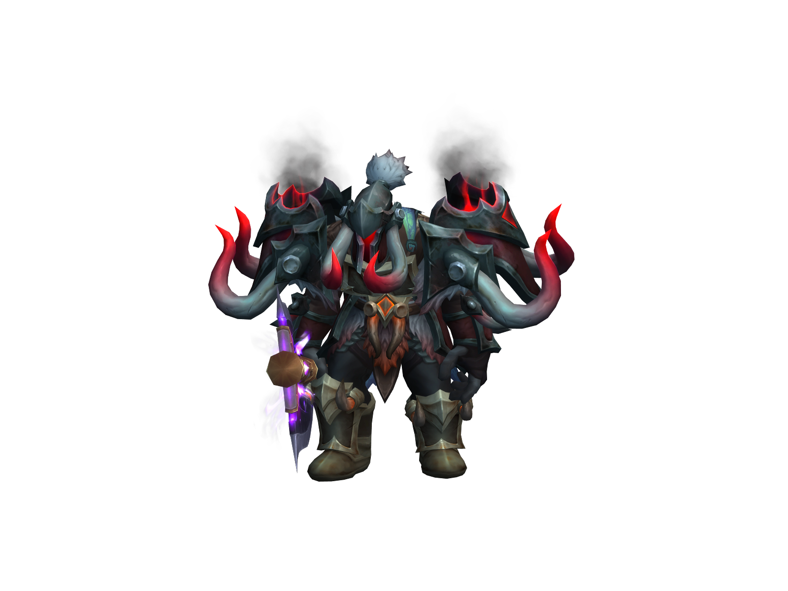 Brutalaxe 3D character render