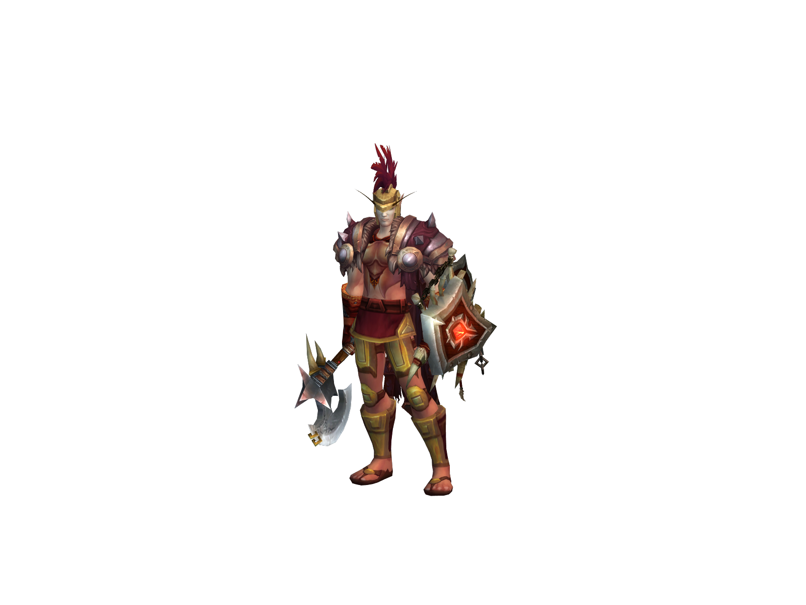 Palymedic 3D character render