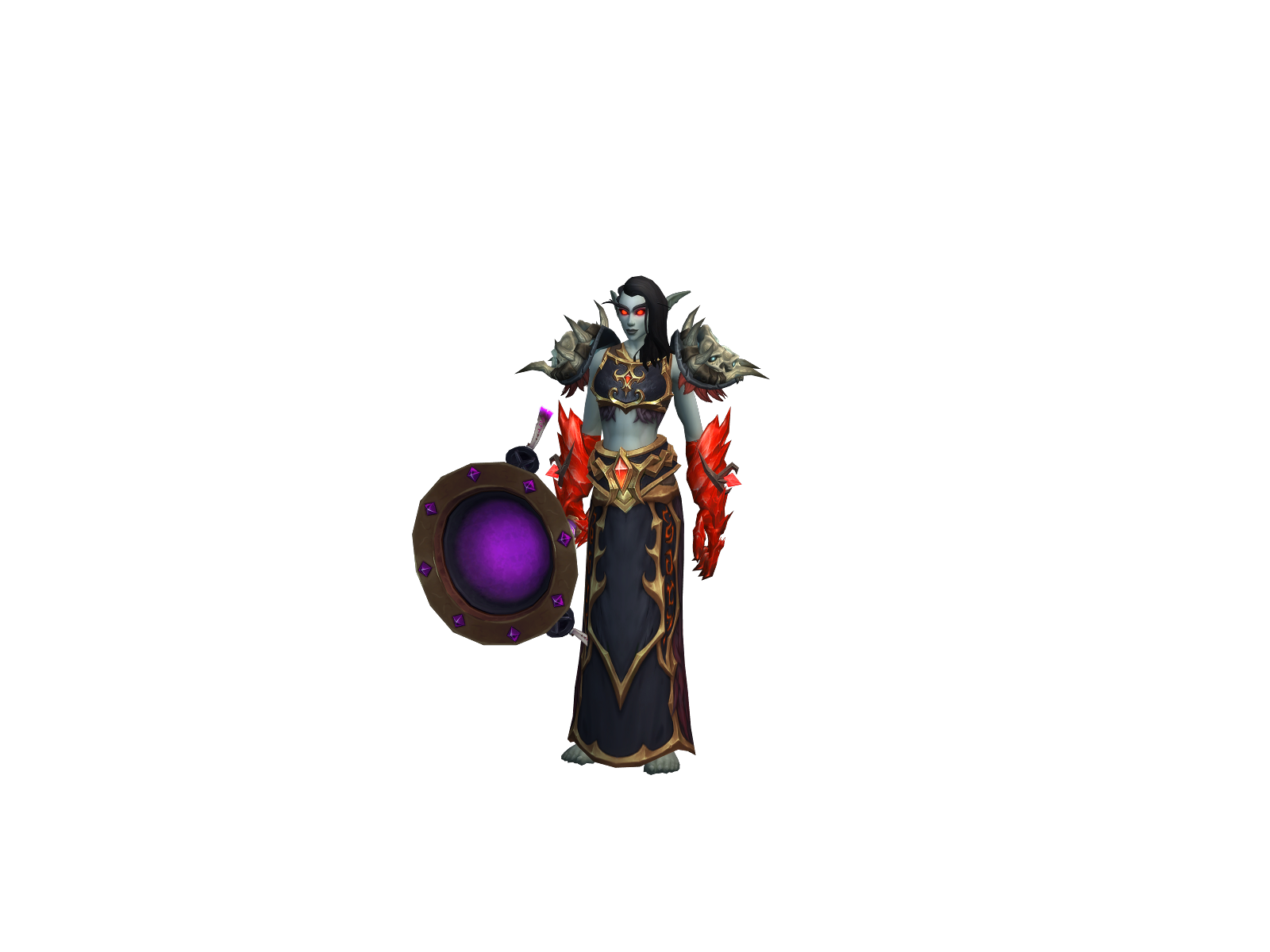 Sparkdablunt 3D character render