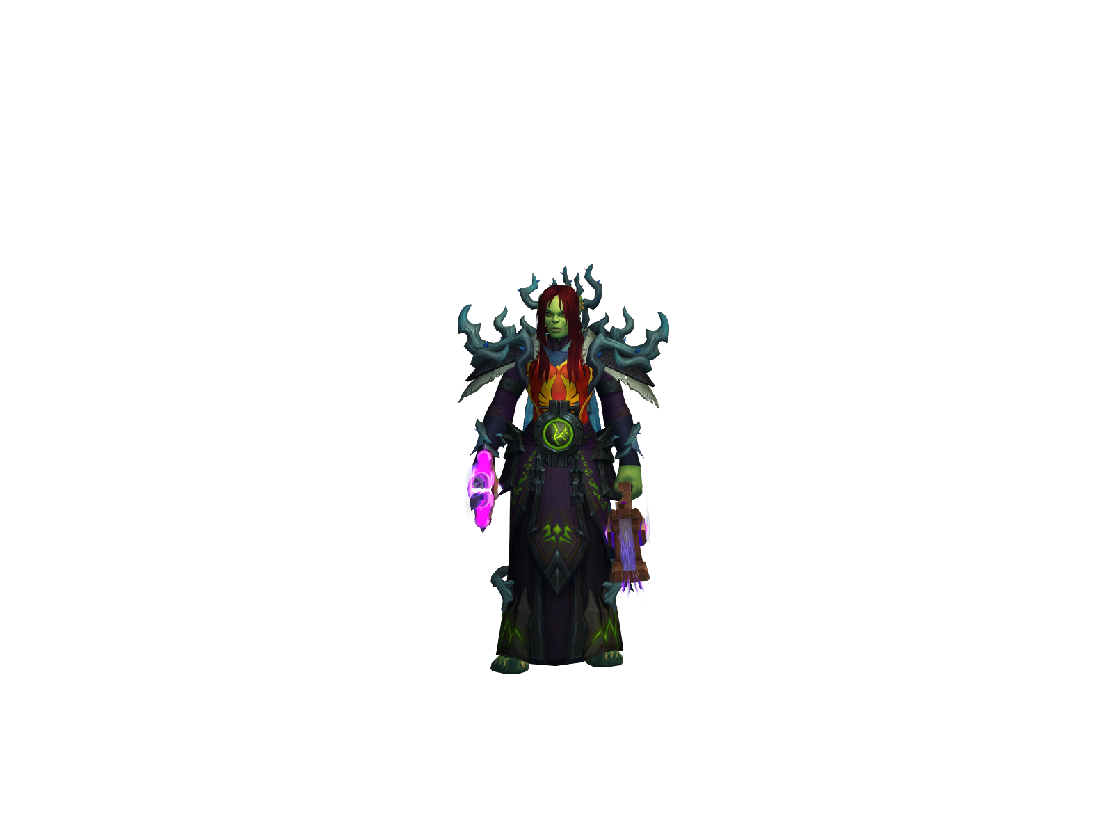Zerkova 3D character render