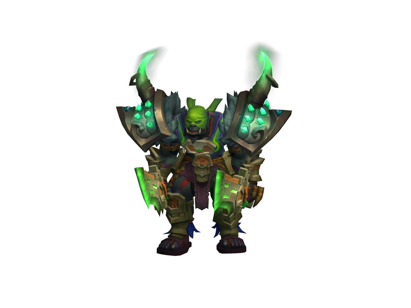Beastkurls 3D character render