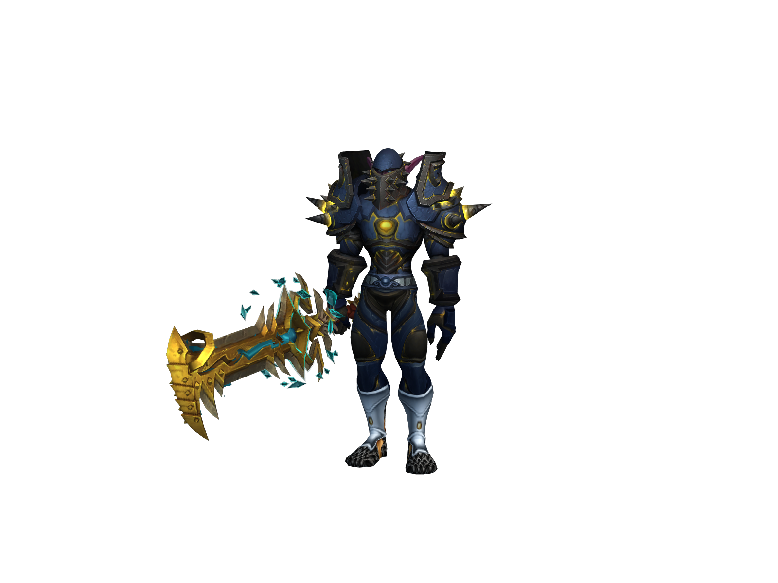 Iån 3D character render