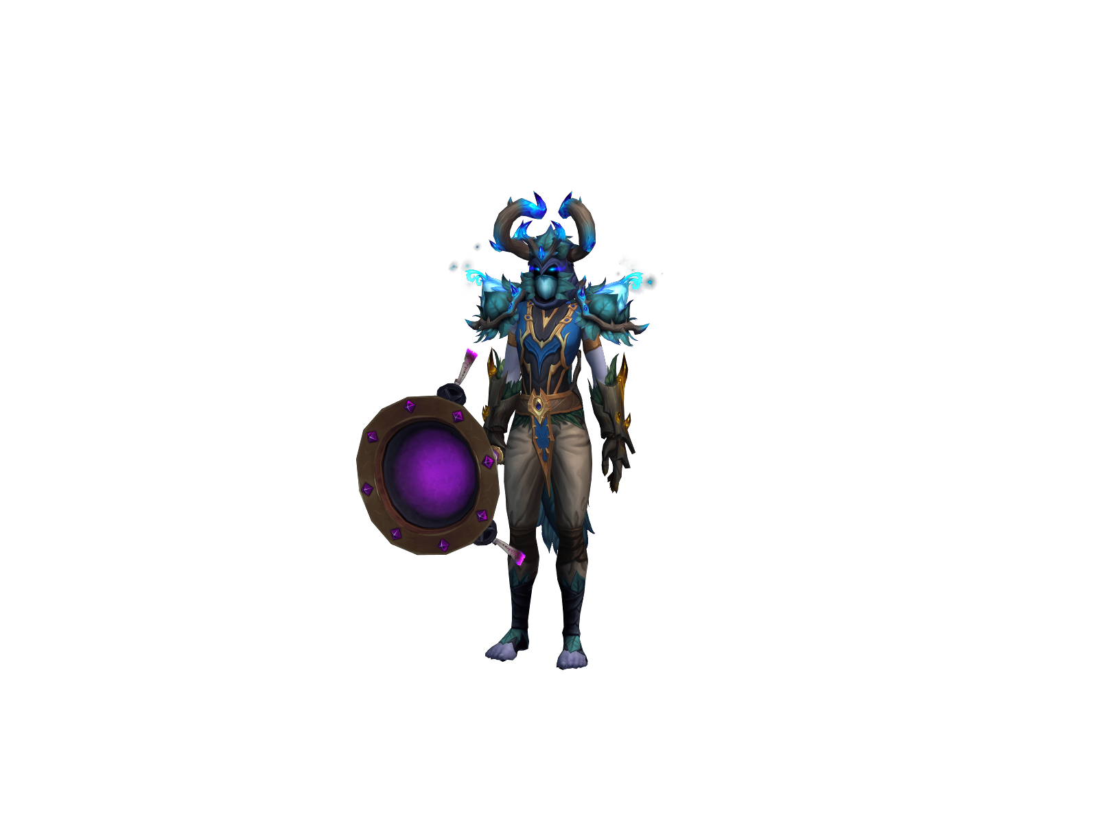 Isayroar 3D character render