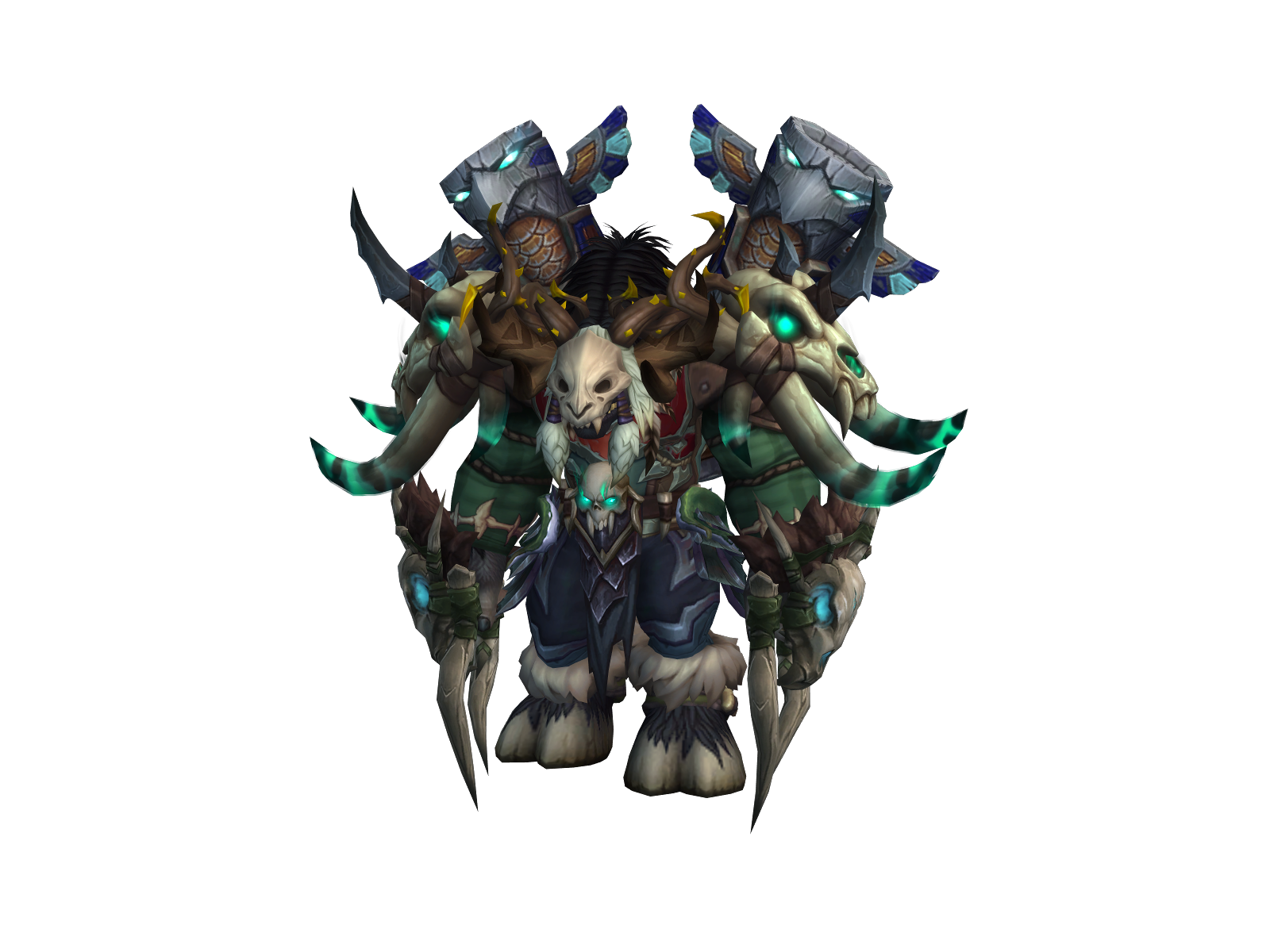 Moogothands 3D character render