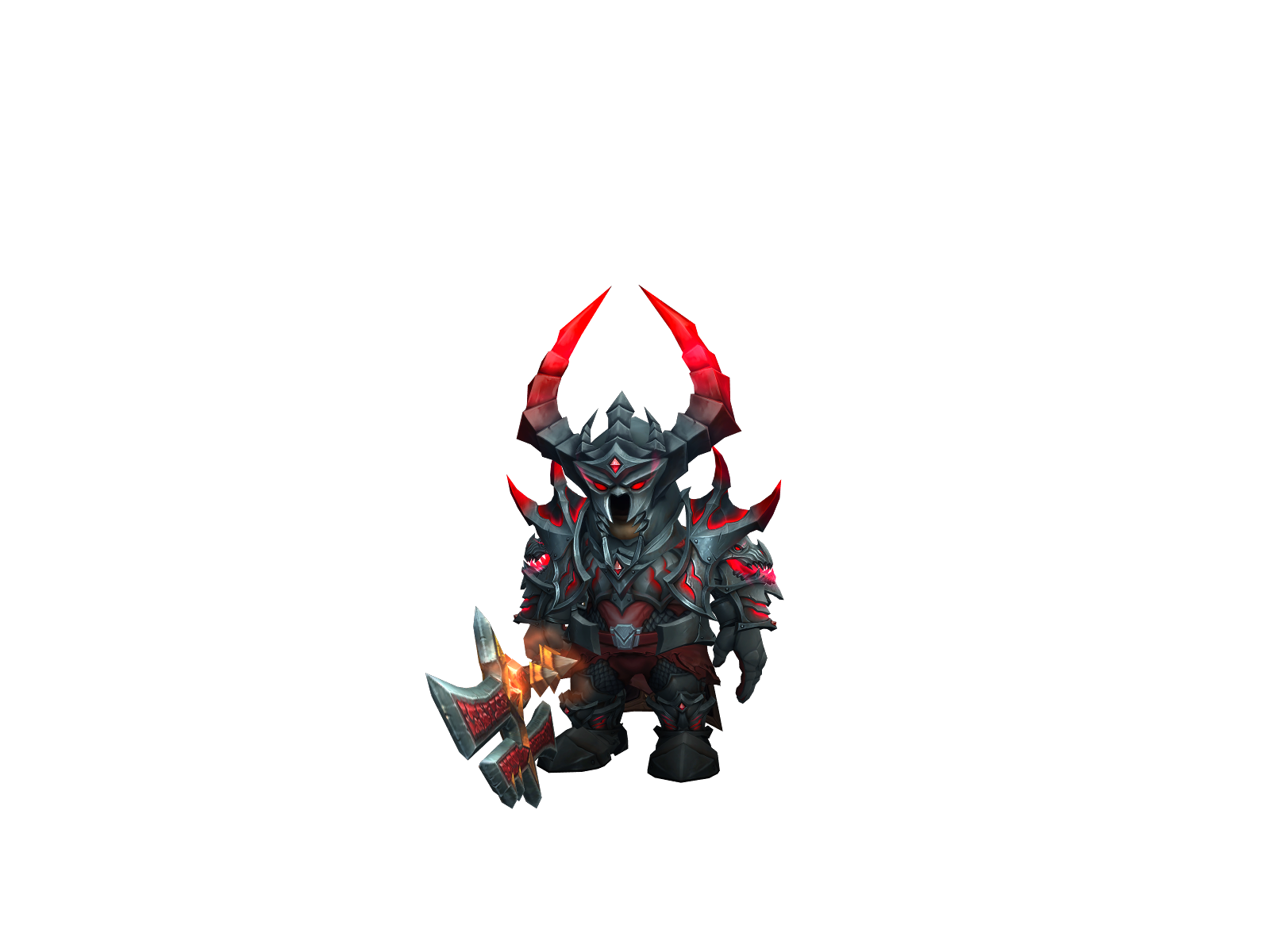 Coldveins 3D character render