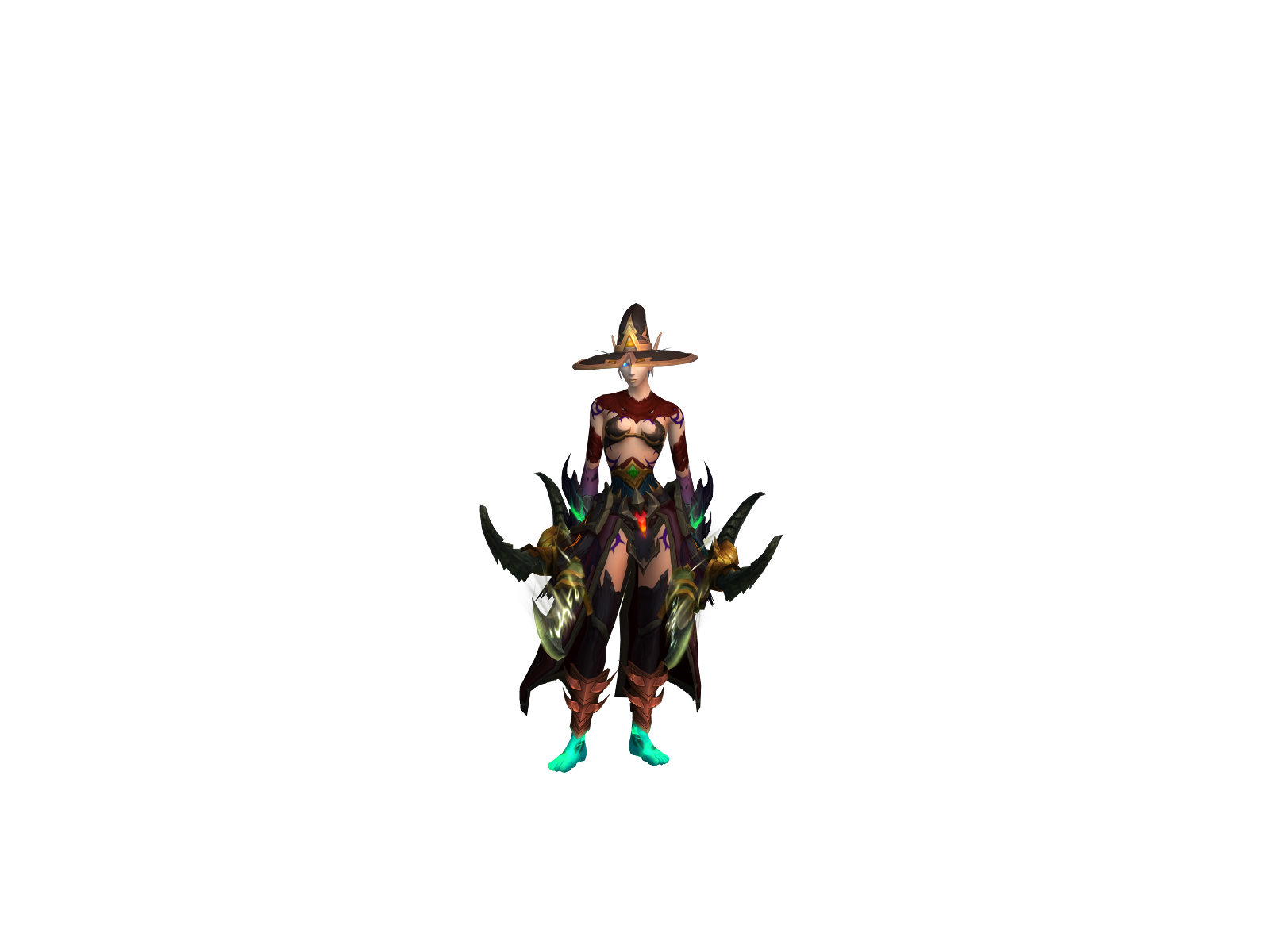 Neenz 3D character render