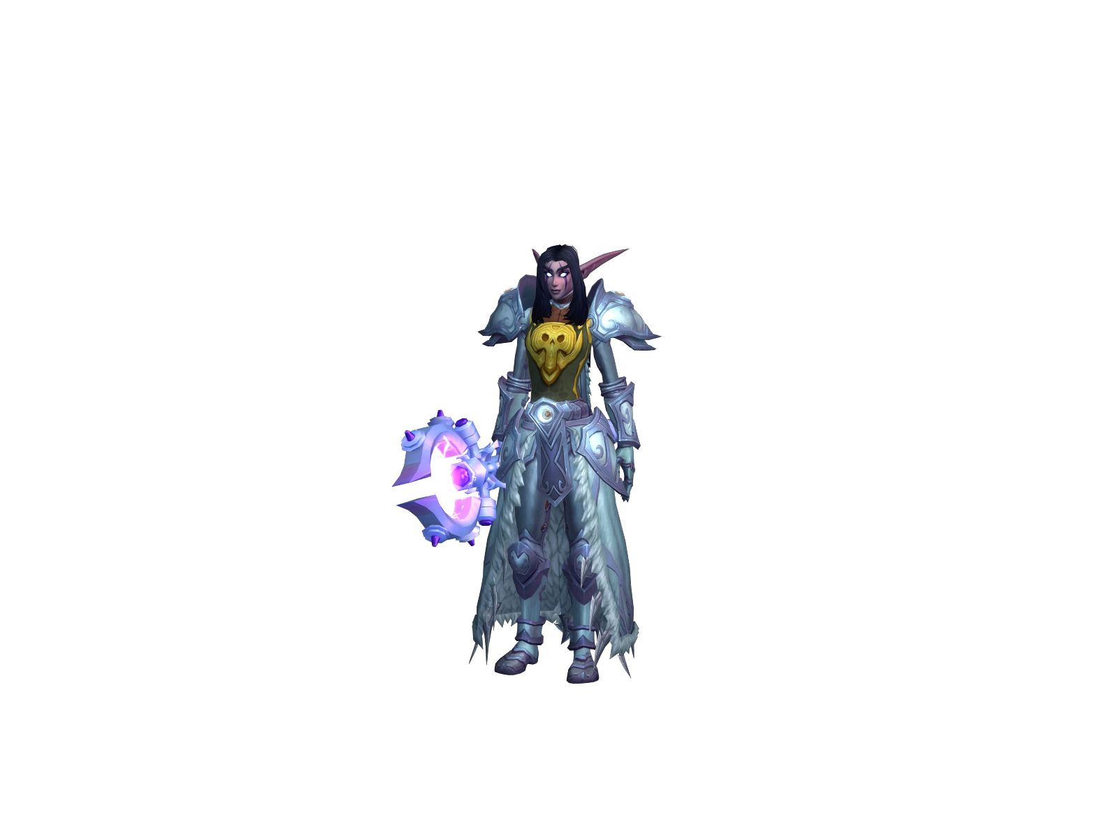 Mjolnyr 3D character render