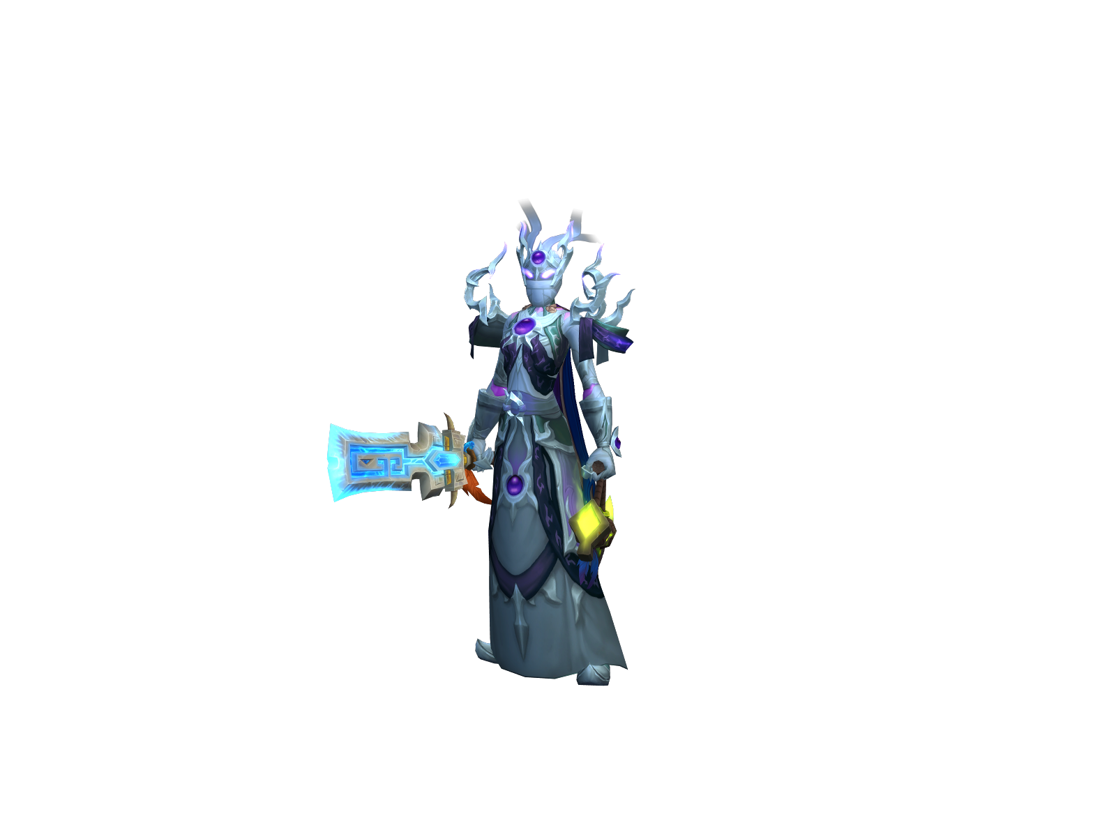 Pisawf 3D character render