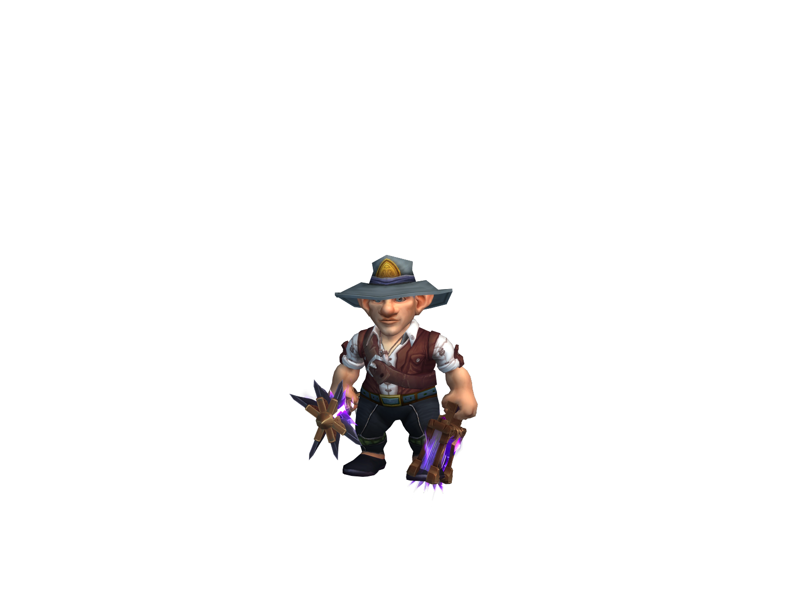 Hyung 3D character render