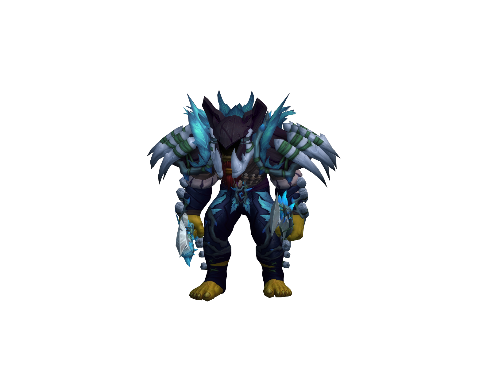 Bussmycheeks 3D character render