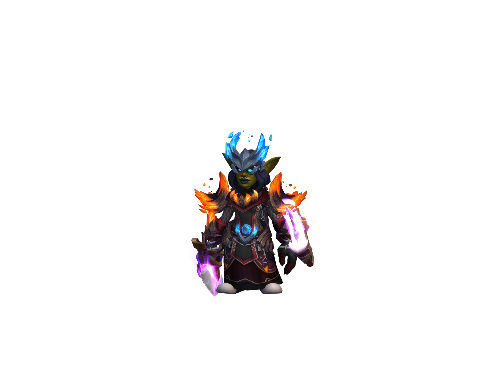 Ëvilshaman 3D character render