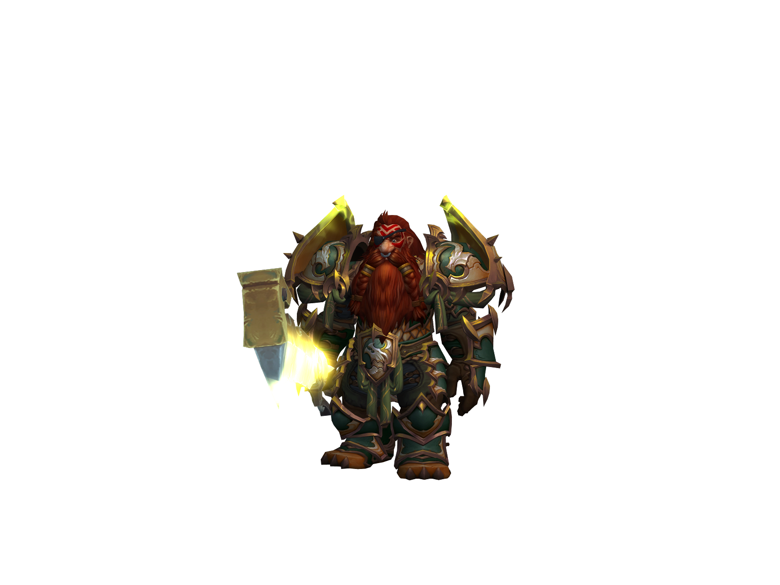 Impact 3D character render