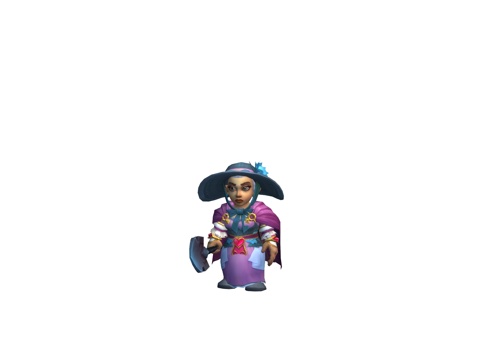 Hn 3D character render