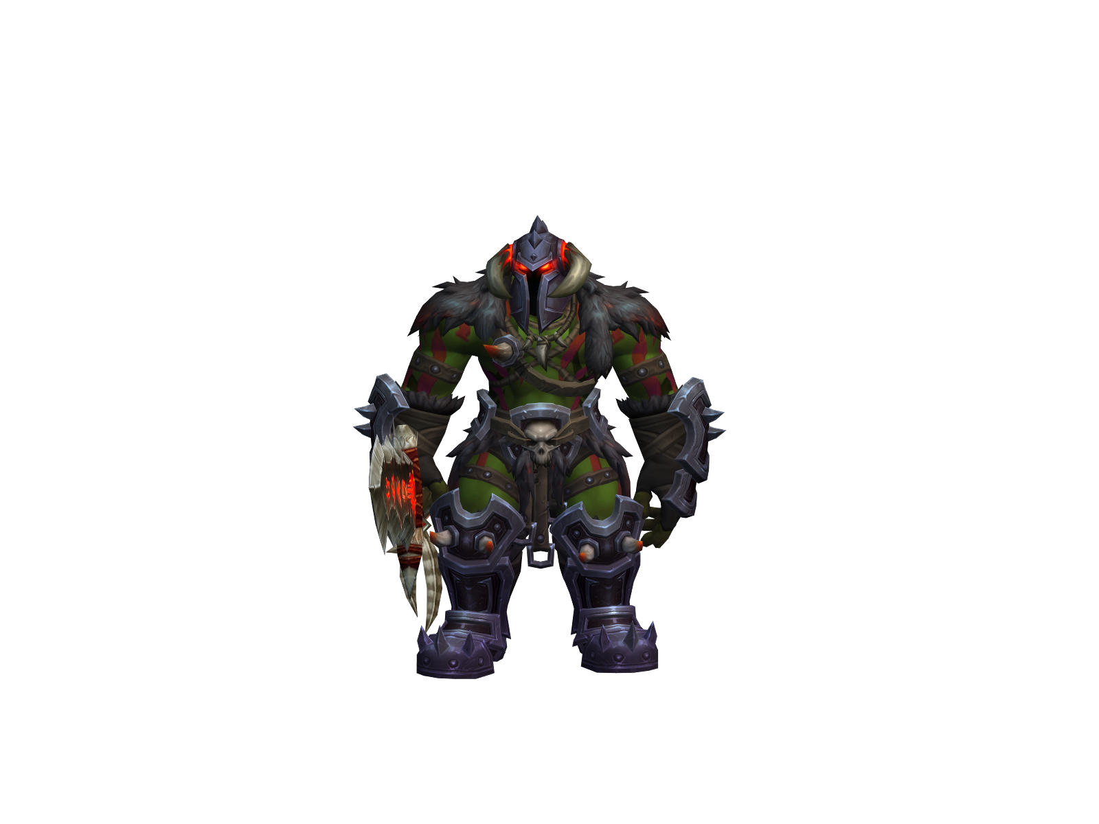 Kahaku 3D character render