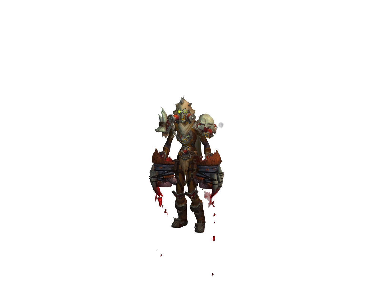 Freakish 3D character render