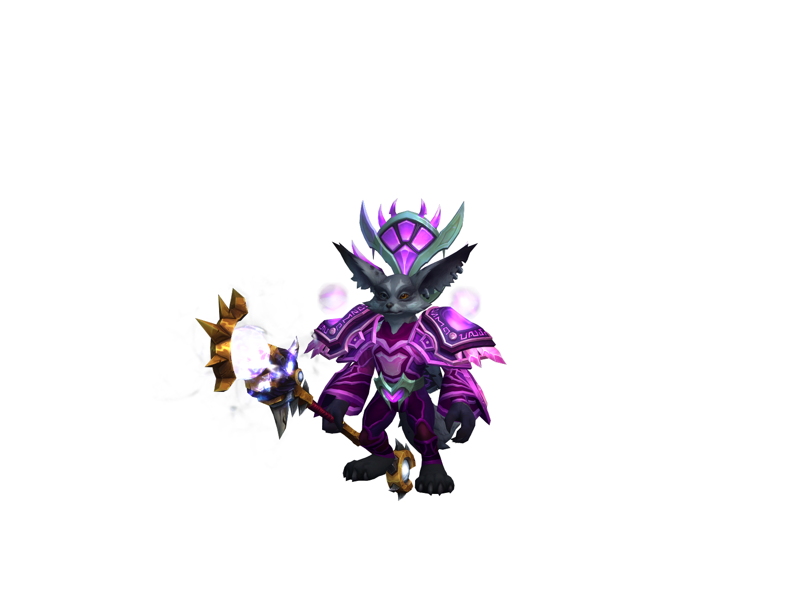 Gunda 3D character render