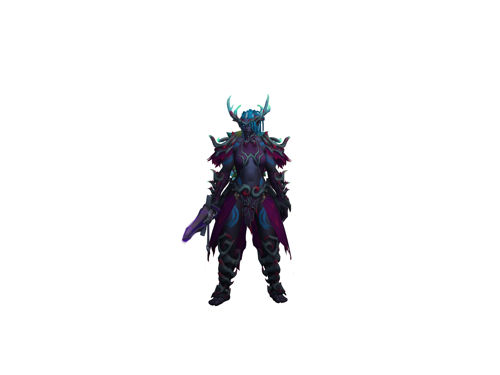 Naaldlooshii 3D character render