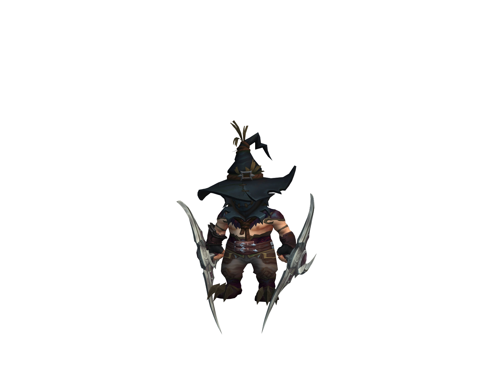 Zebra 3D character render