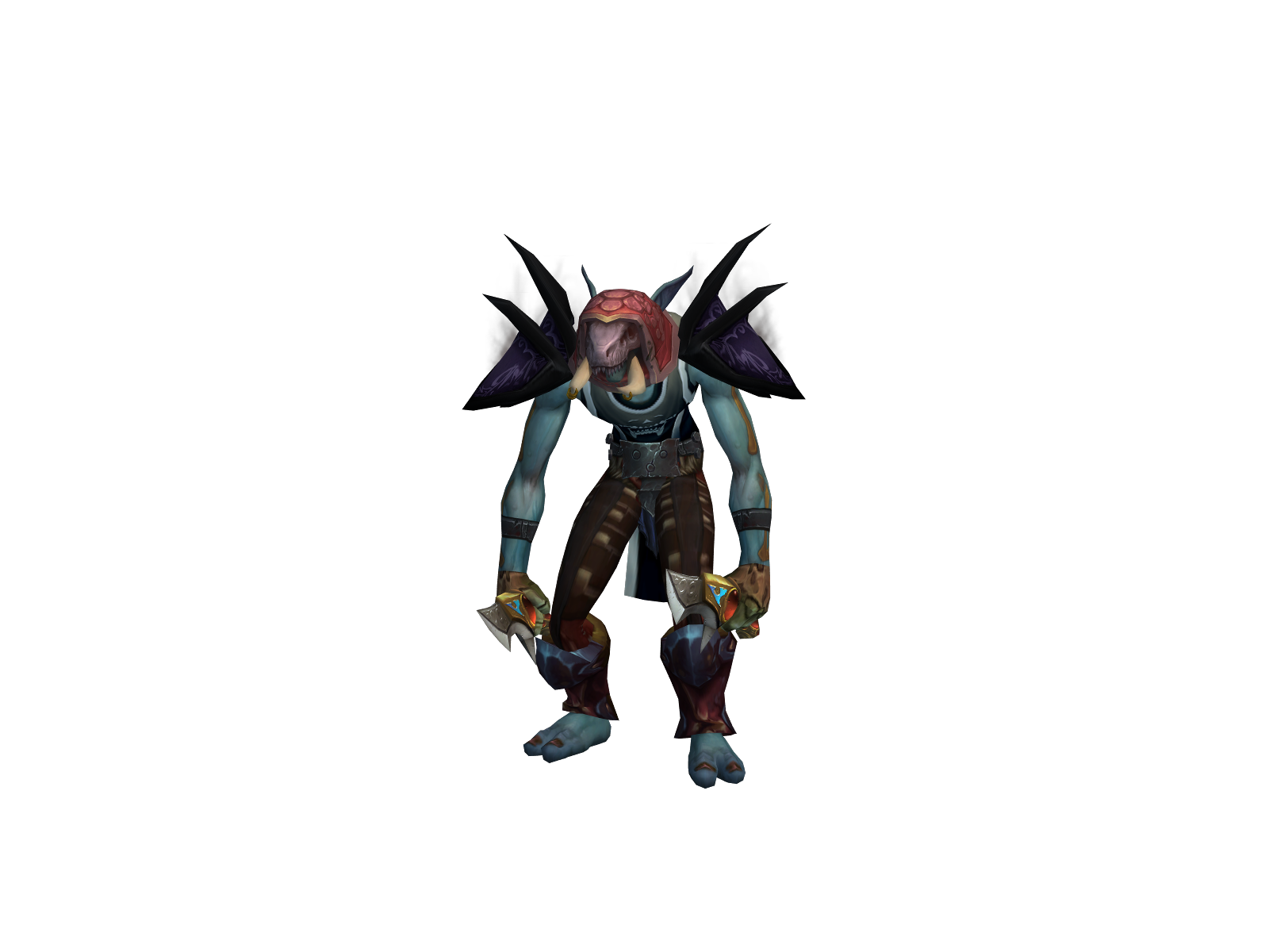 Poofbegone 3D character render