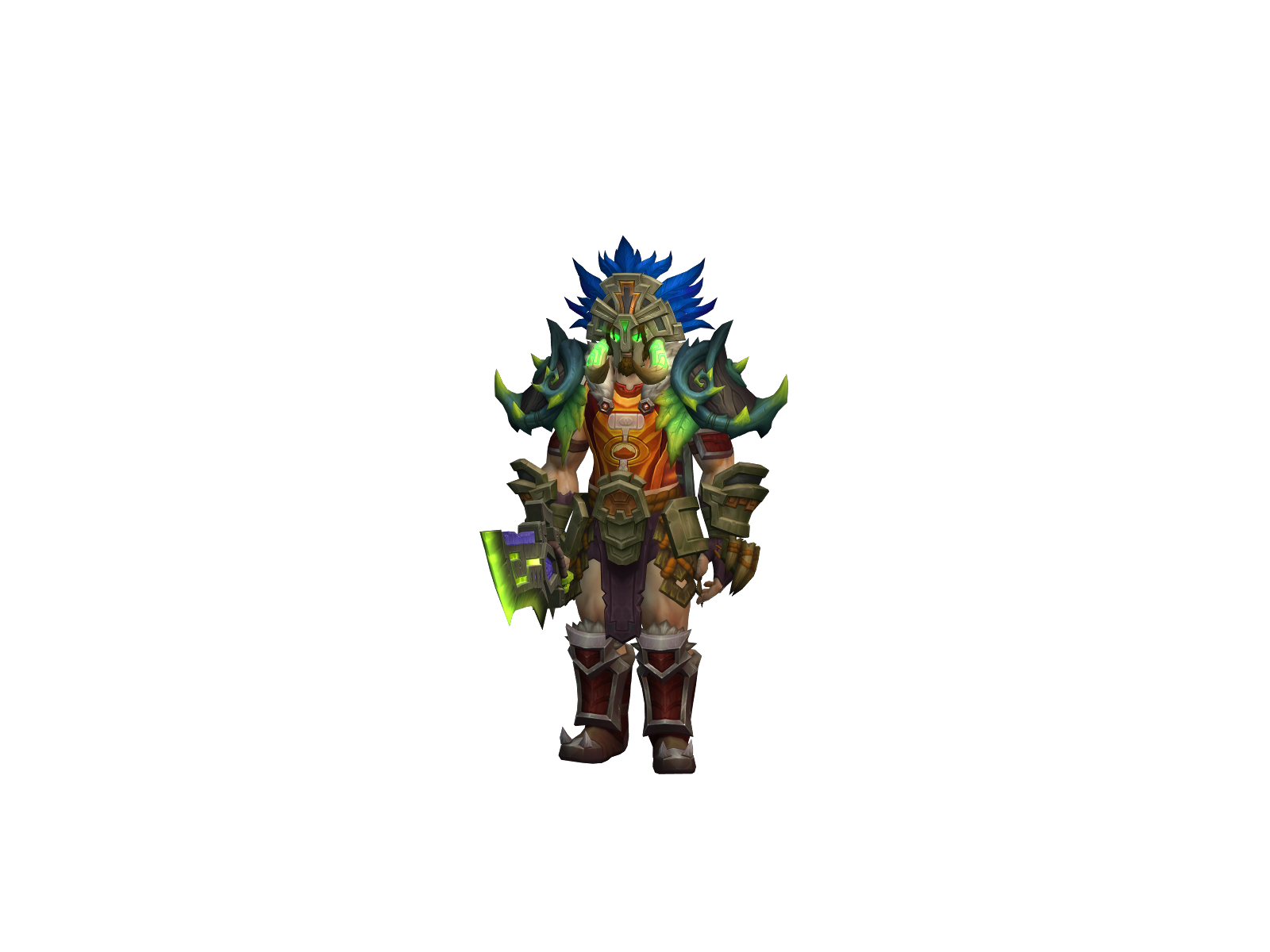 Darandel 3D character render