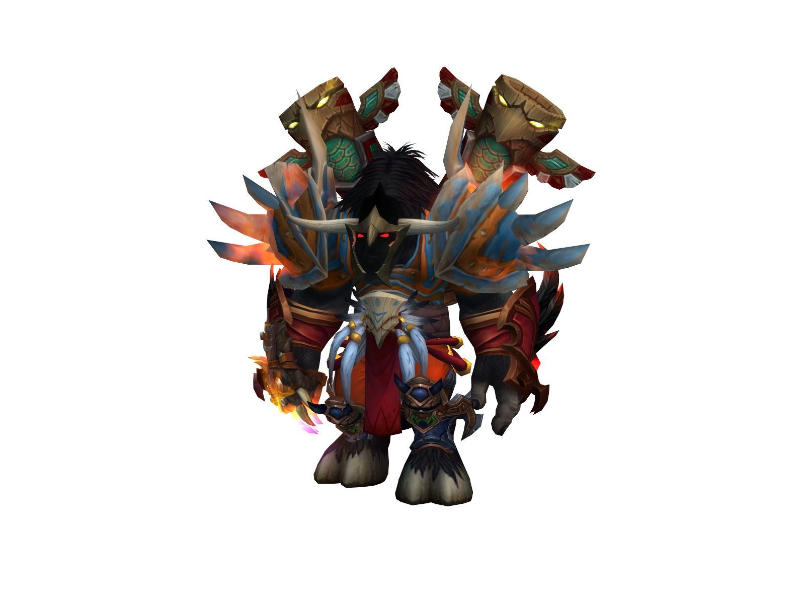 Kushkow 3D character render