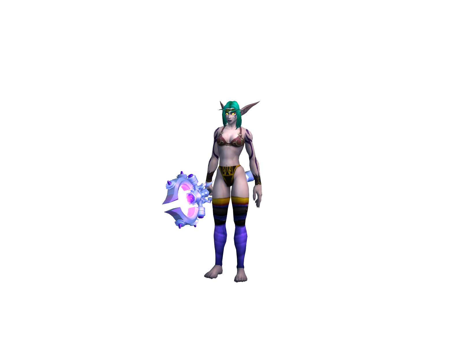 Bubblesoarz 3D character render