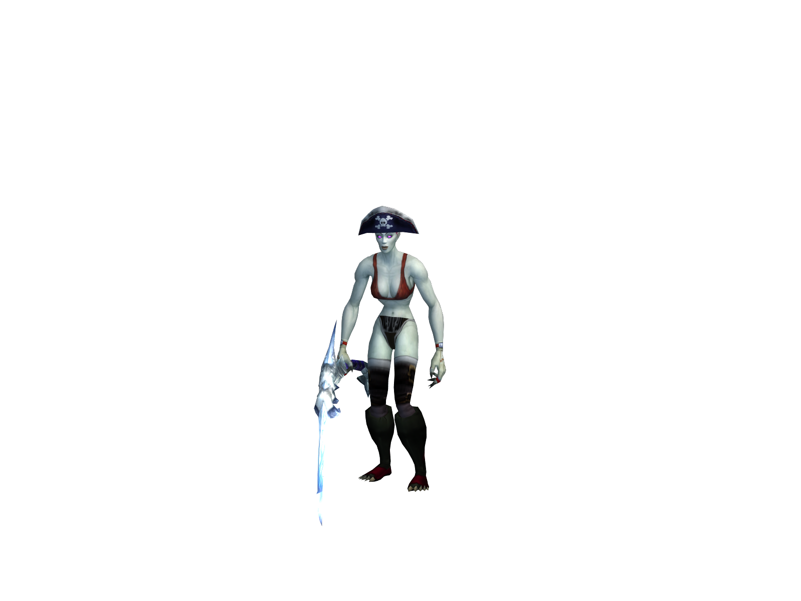 Deadsake 3D character render