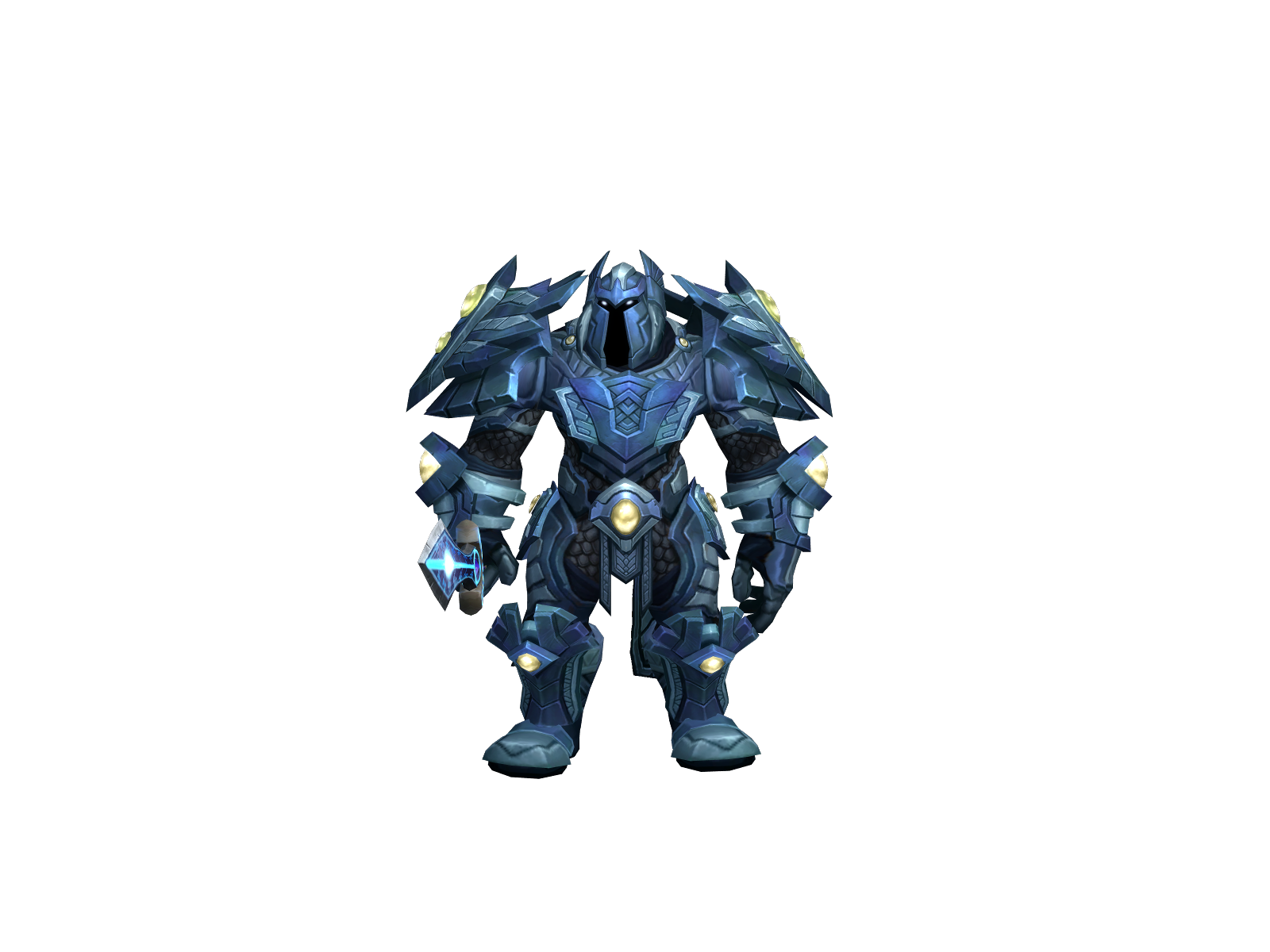 Stovepiping 3D character render