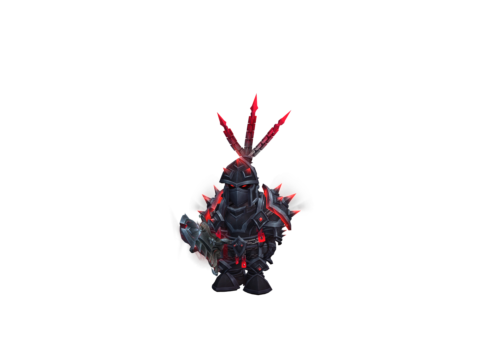 Riled 3D character render