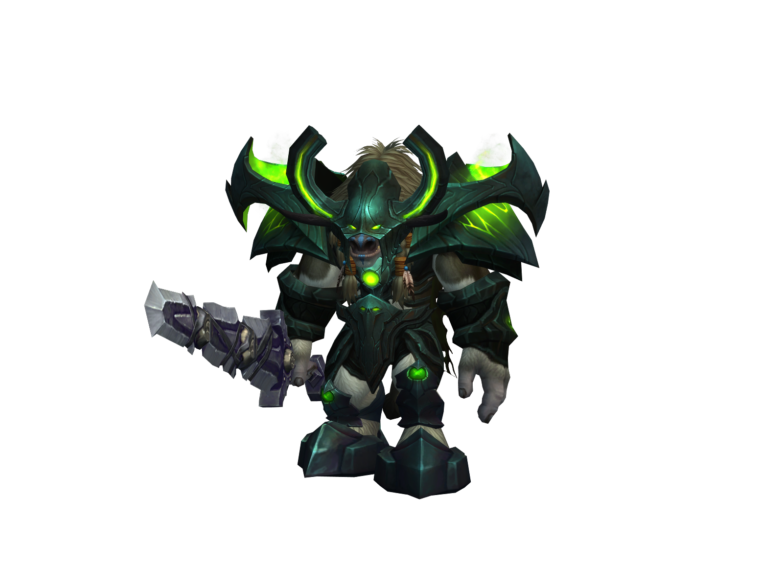 Bigdairy 3D character render