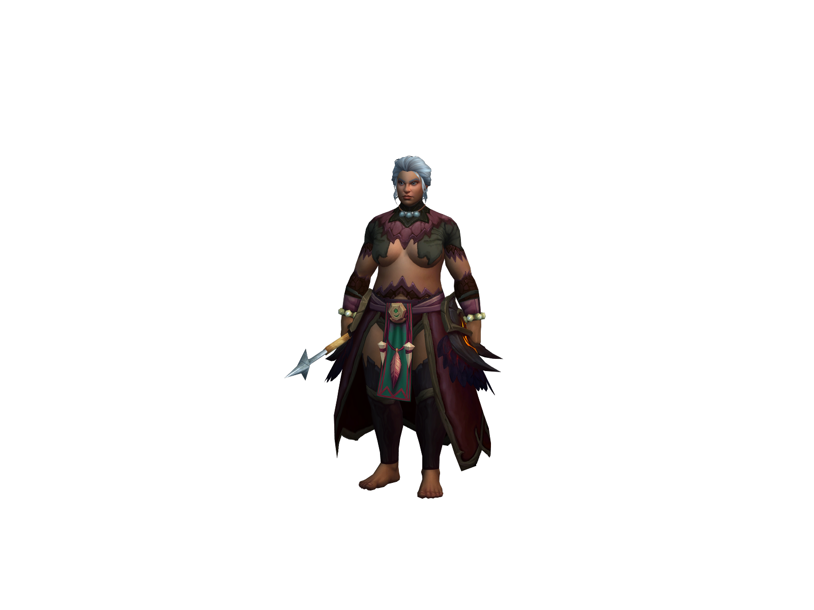 Pollen 3D character render