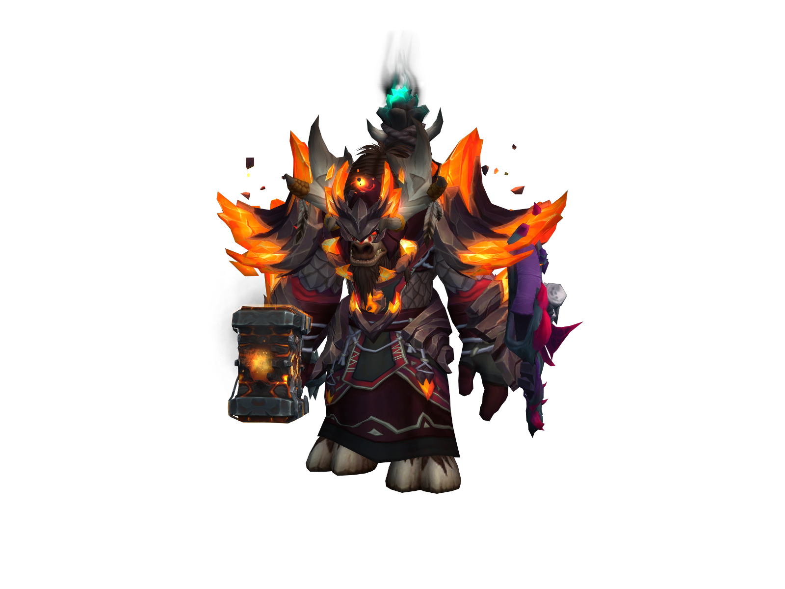 Zaphoof 3D character render