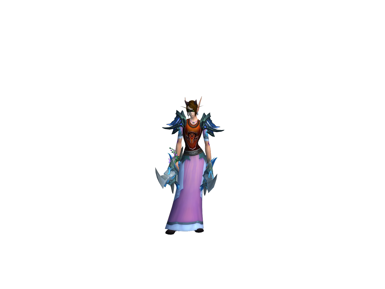 Myn 3D character render