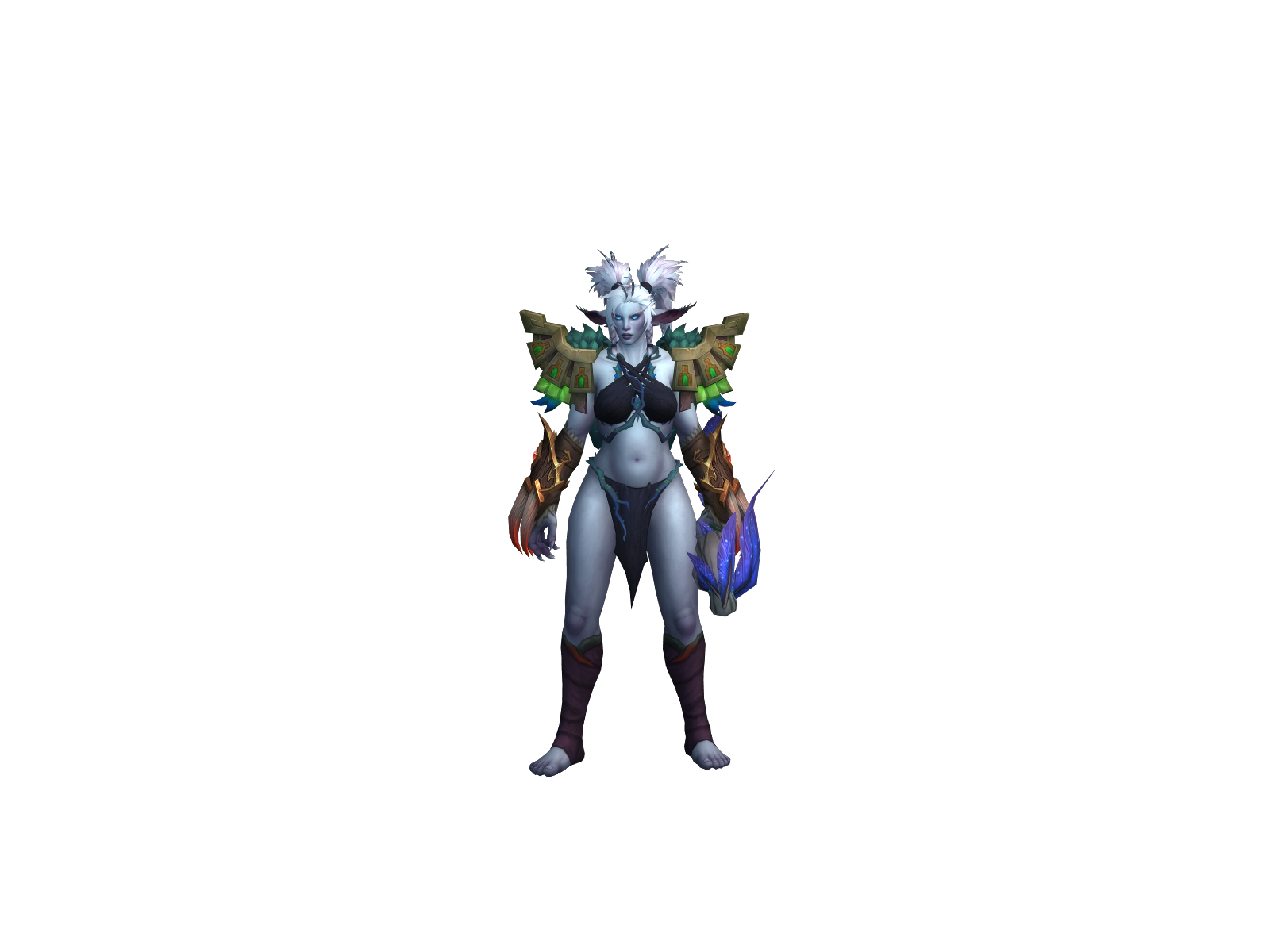 Zehl 3D character render
