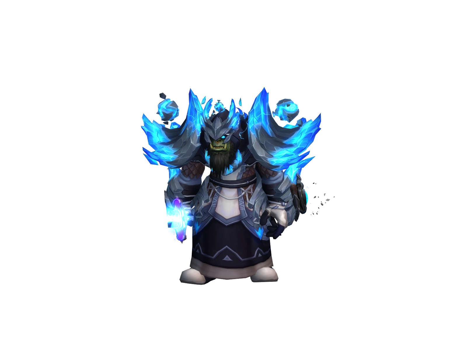 Shockwavee 3D character render
