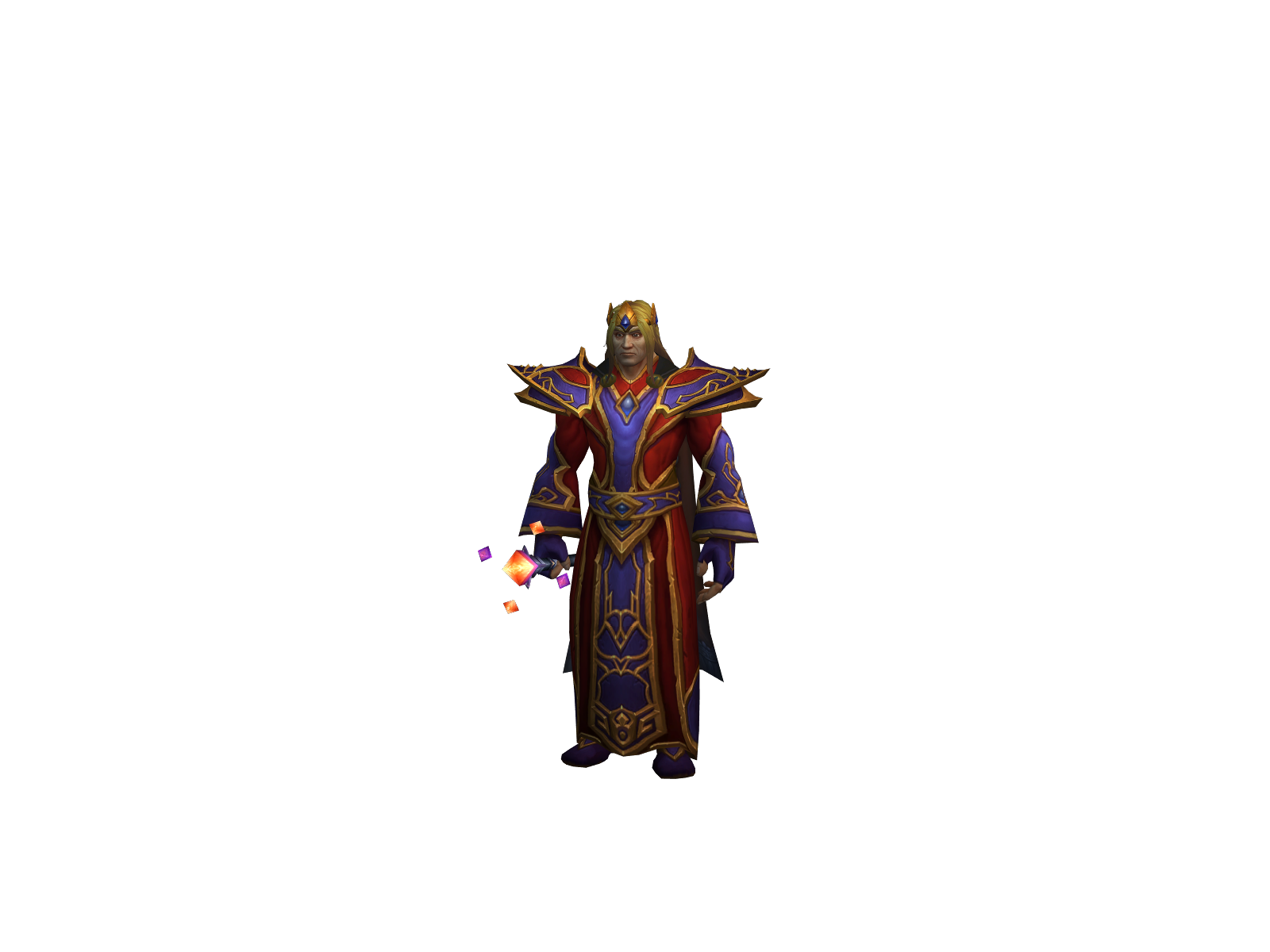 Nuked WoW character banner