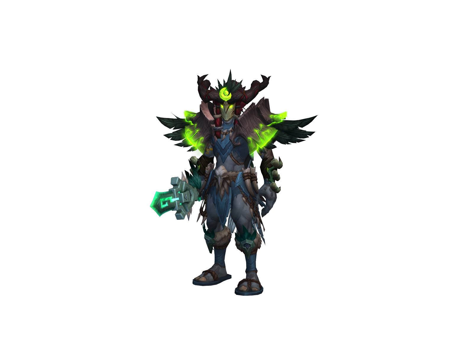 Azmodan 3D character render