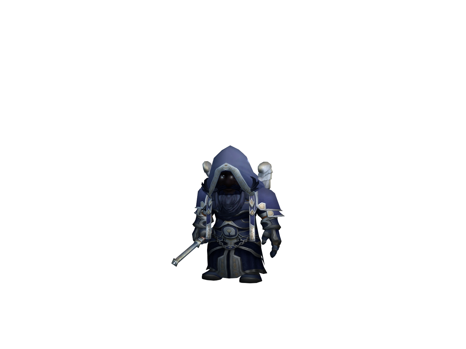Simpleton 3D character render