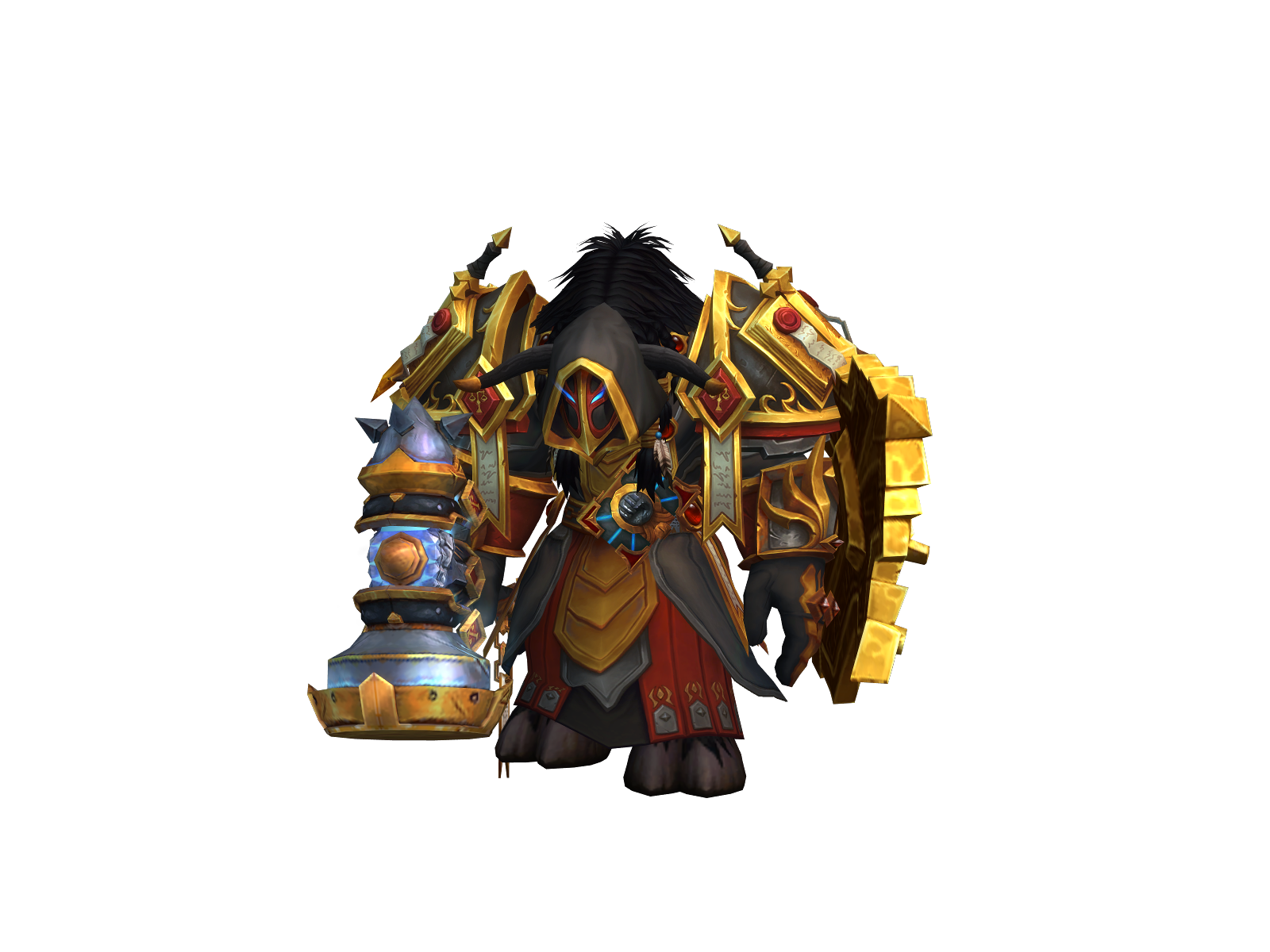 Pälädïn 3D character render