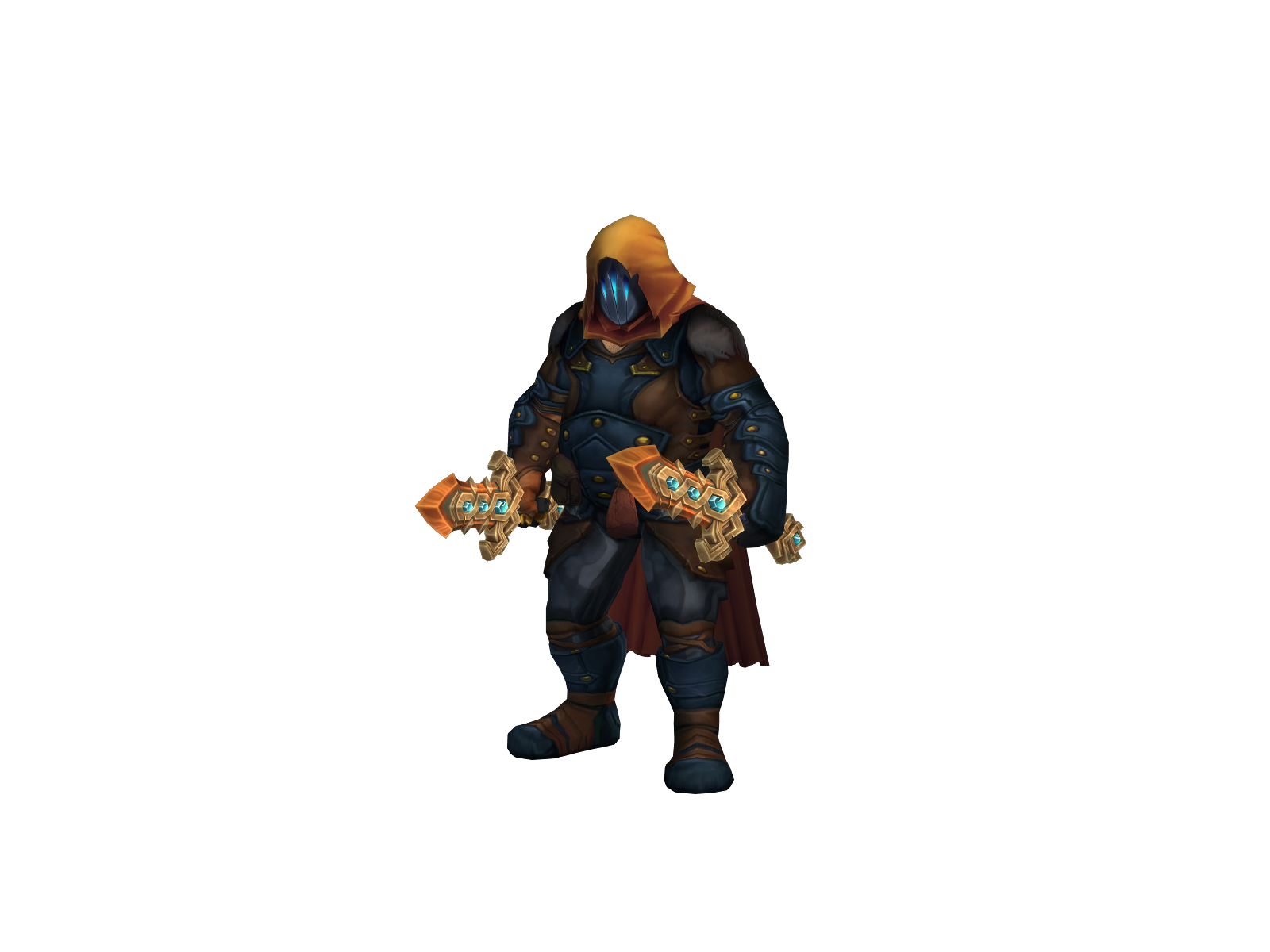 Kemper 3D character render