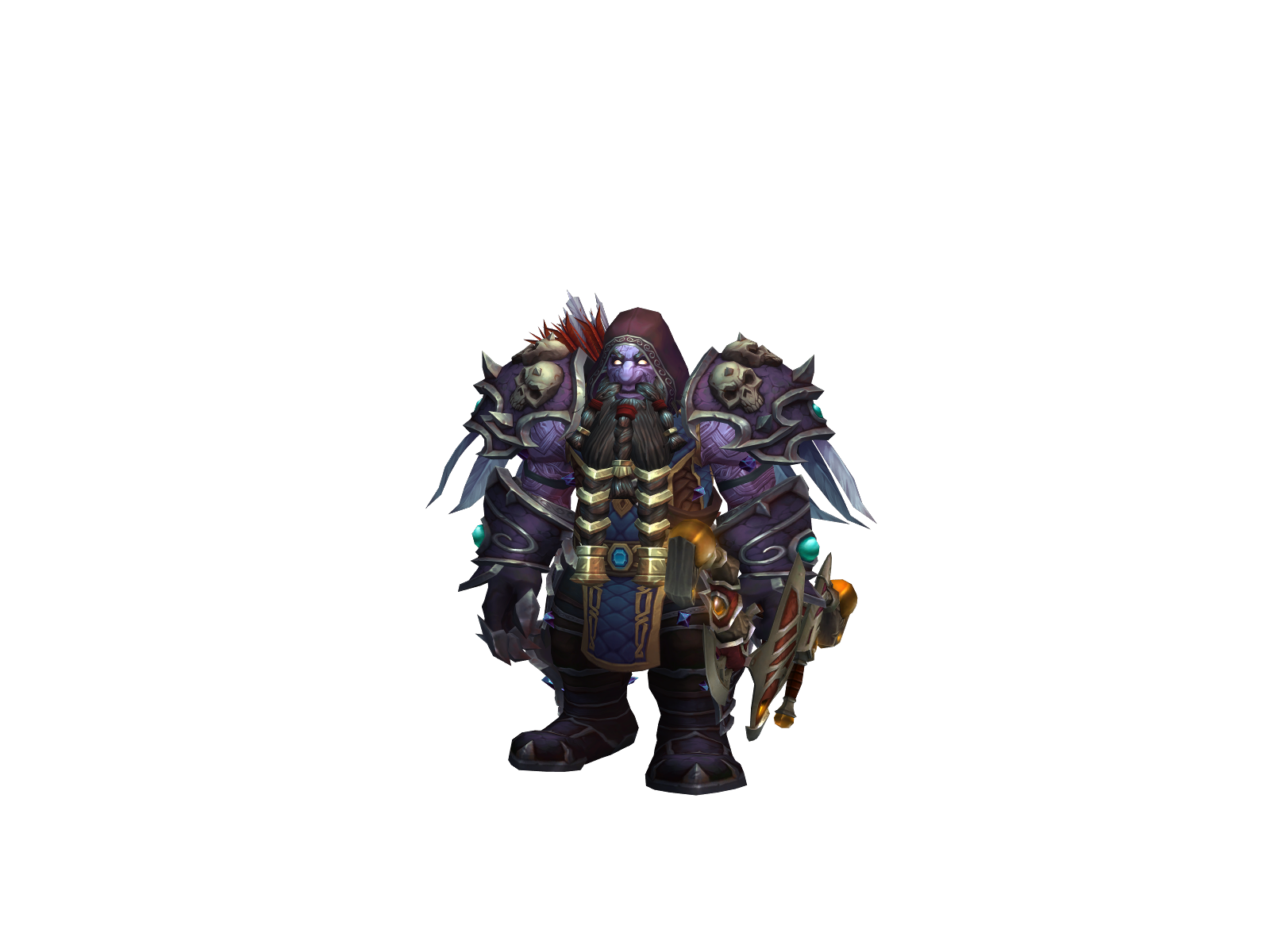 Grane 3D character render