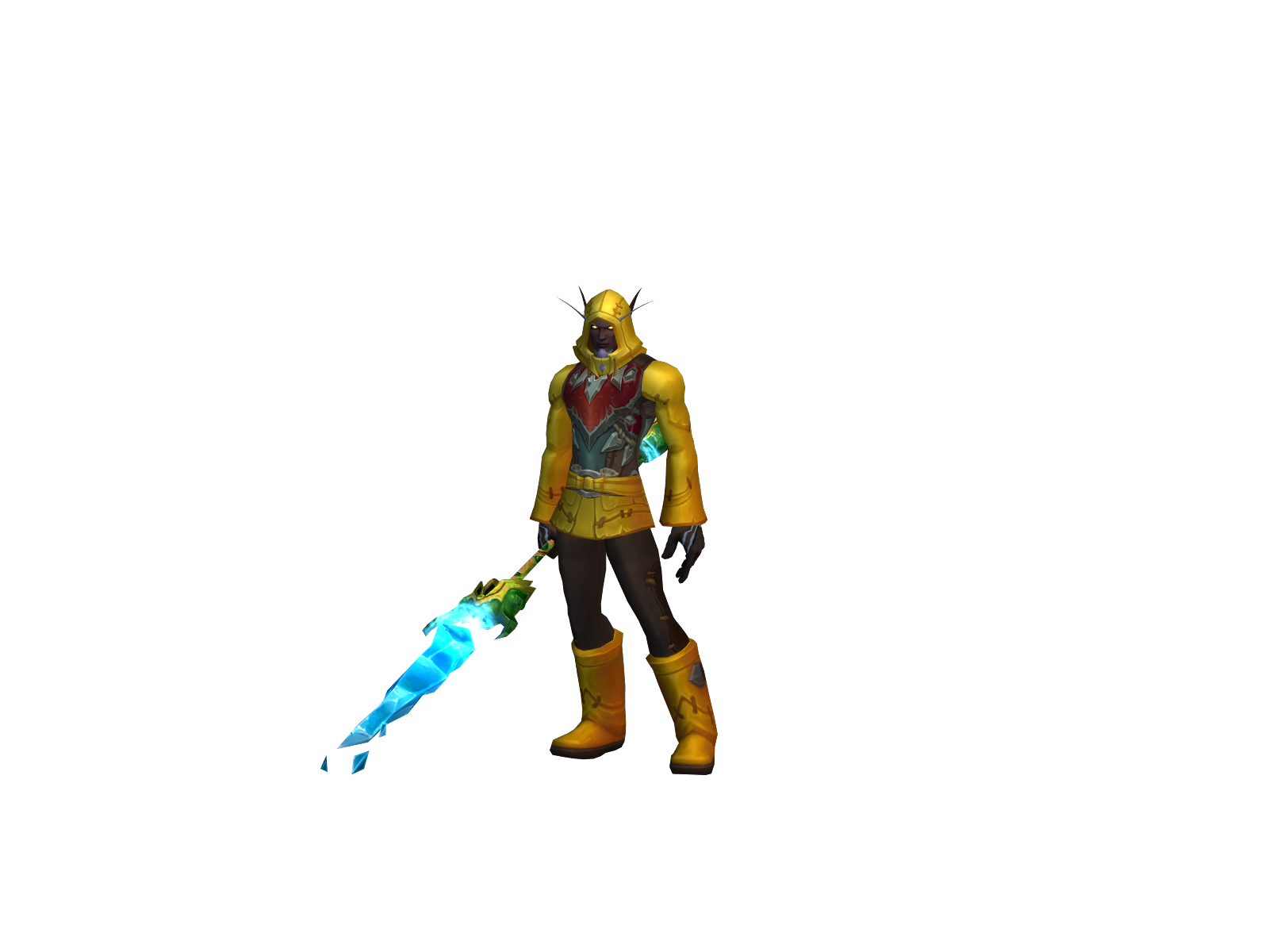 Twoochaiins 3D character render