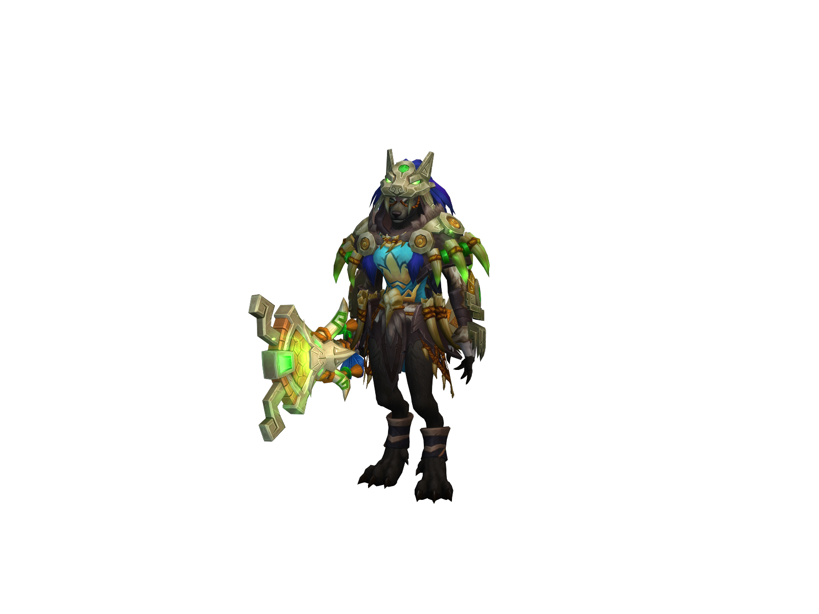 Taloris 3D character render