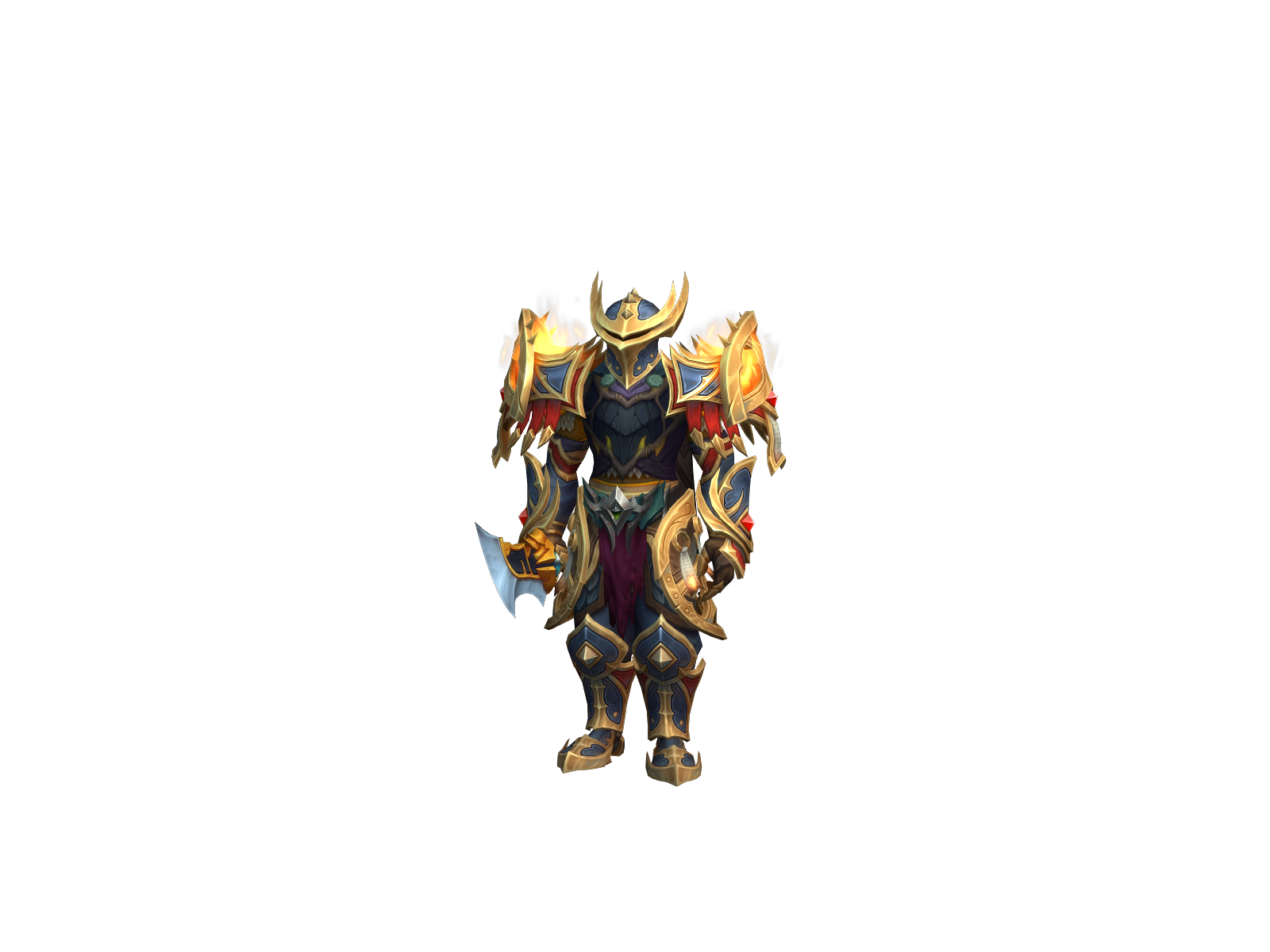 Castlelord 3D character render