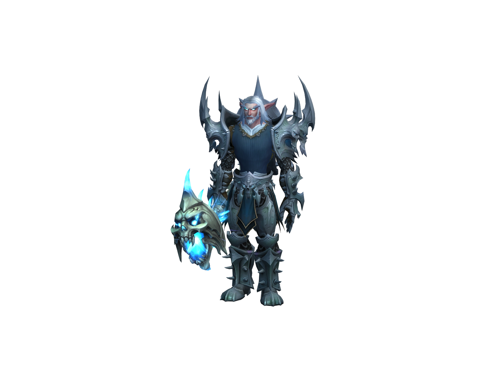 Warraxe 3D character render