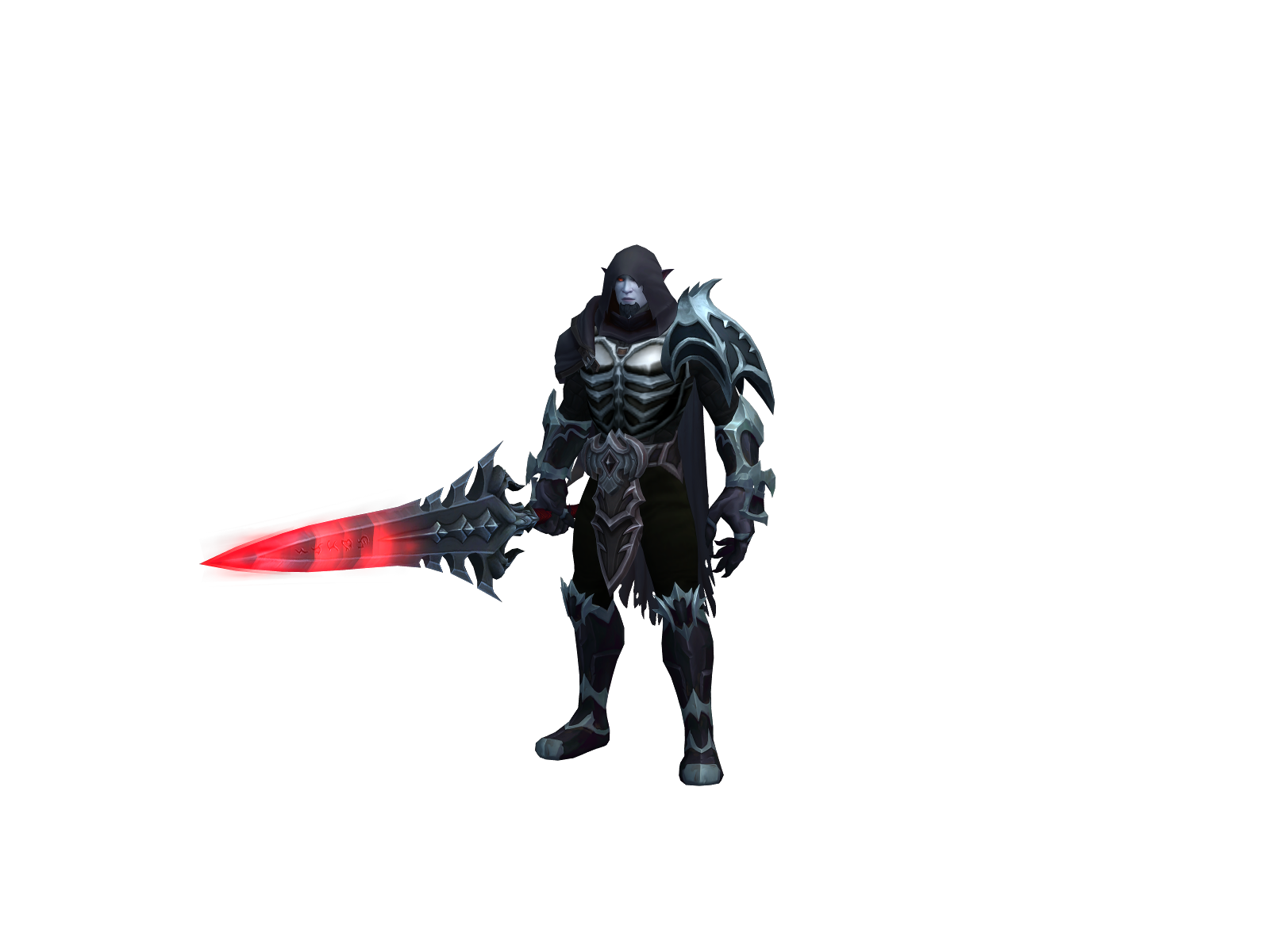 Vrykrul 3D character render