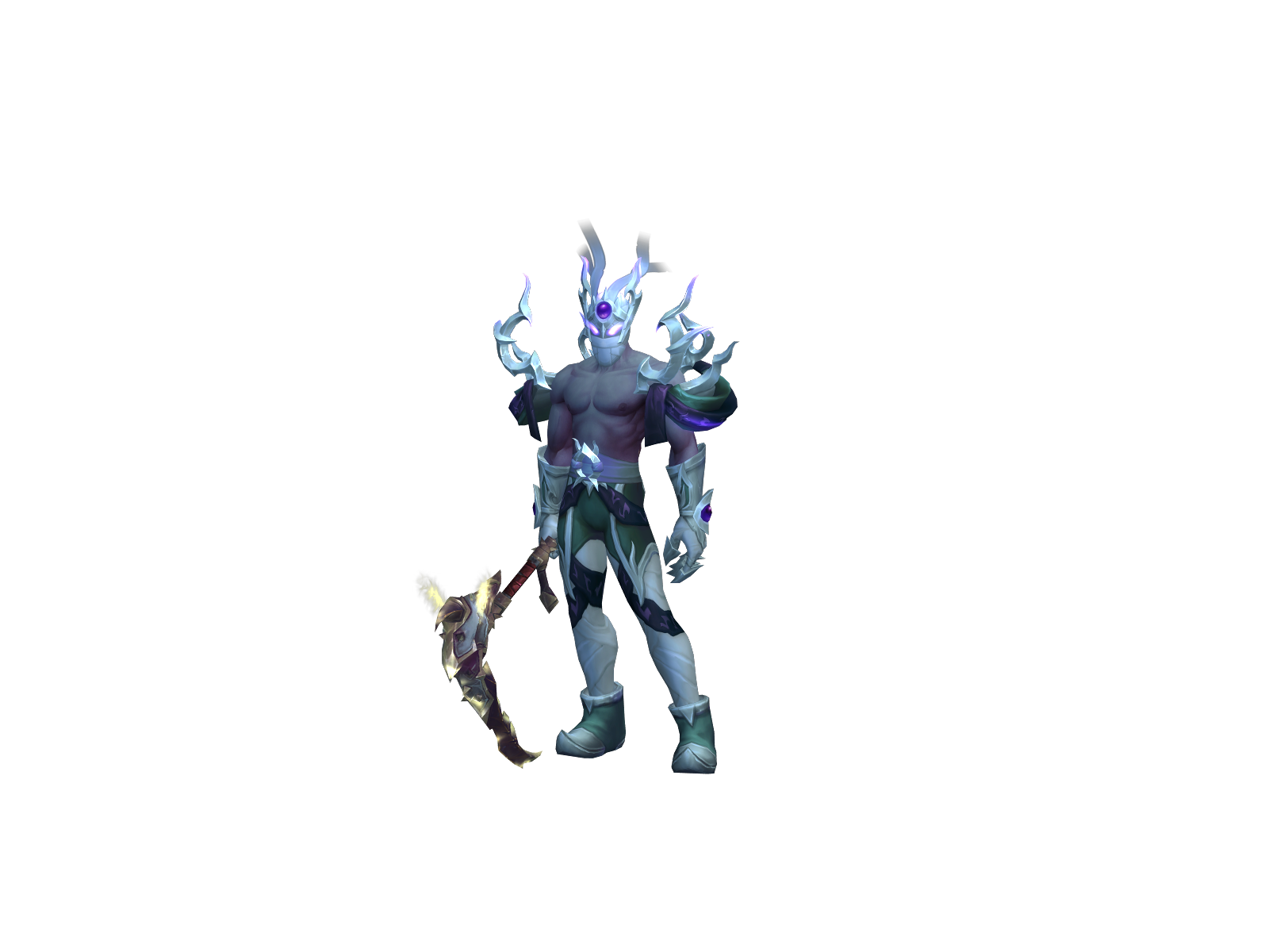 Omenous 3D character render